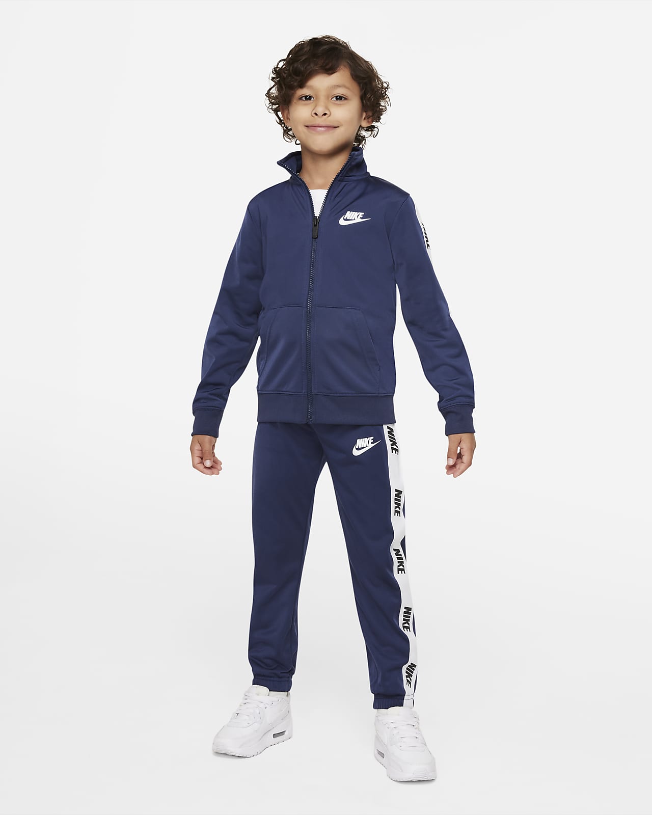 nike nsw poly tracksuit junior boys