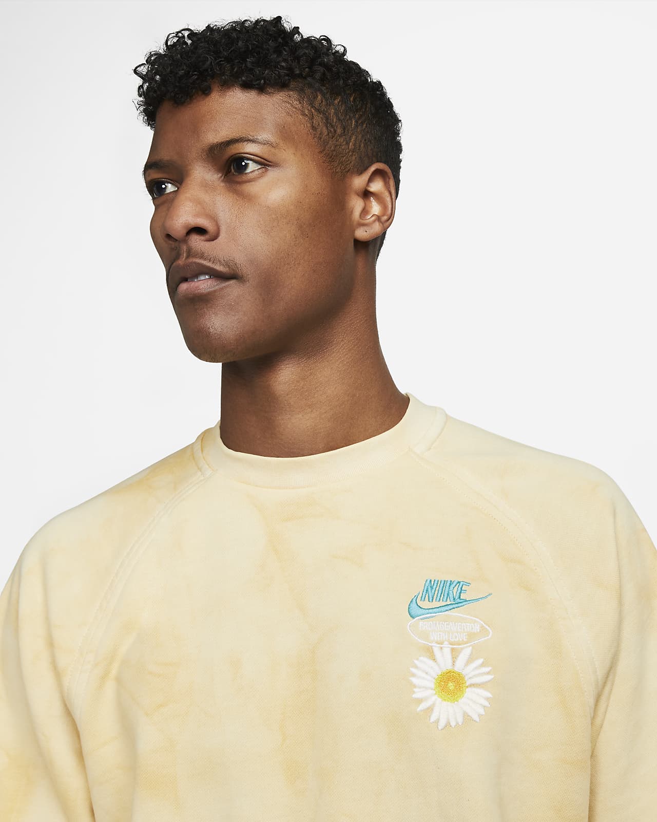 nike french terry crewneck sweatshirt