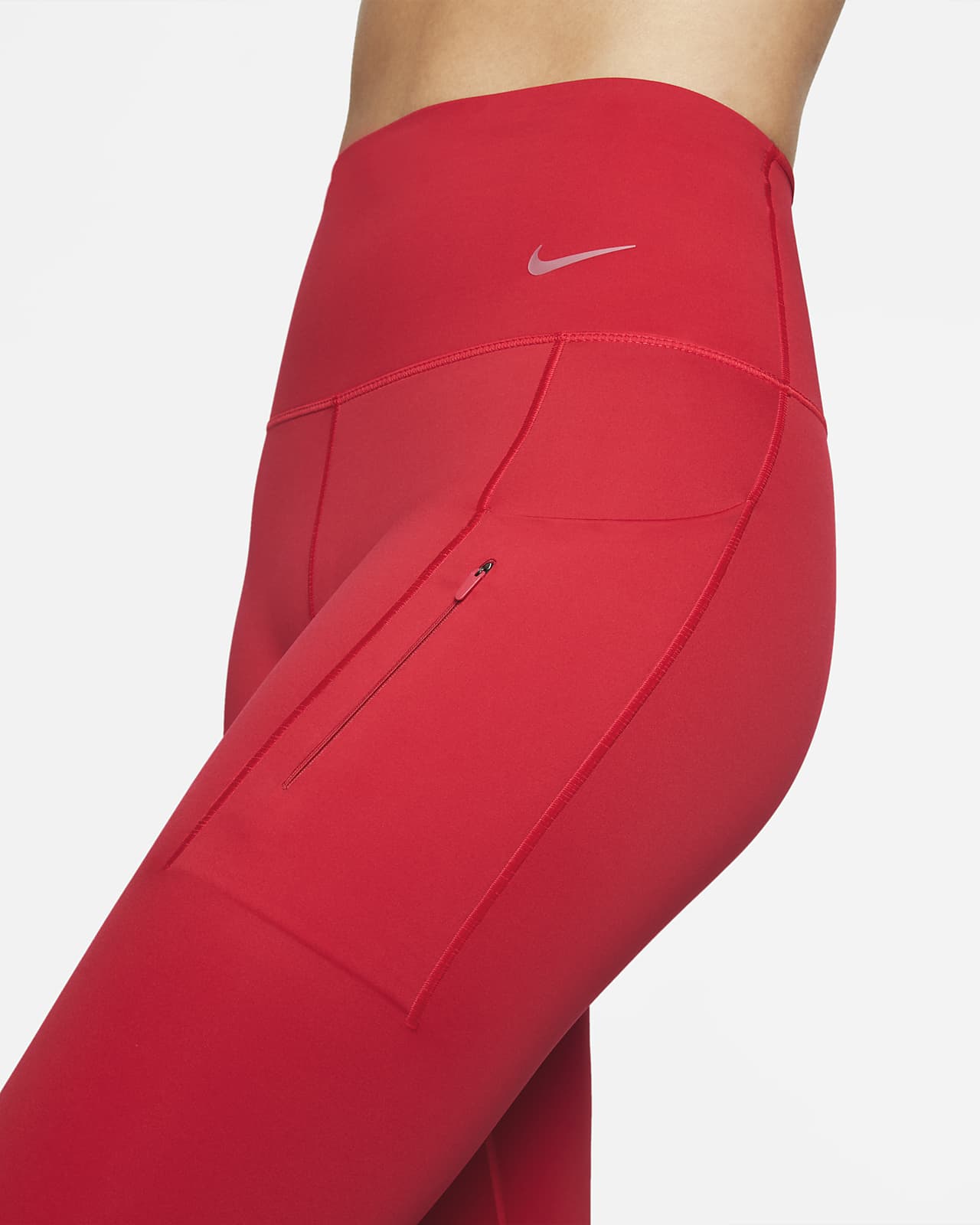 Nike Go Womens Firm Support High Waisted Full Length Leggings With