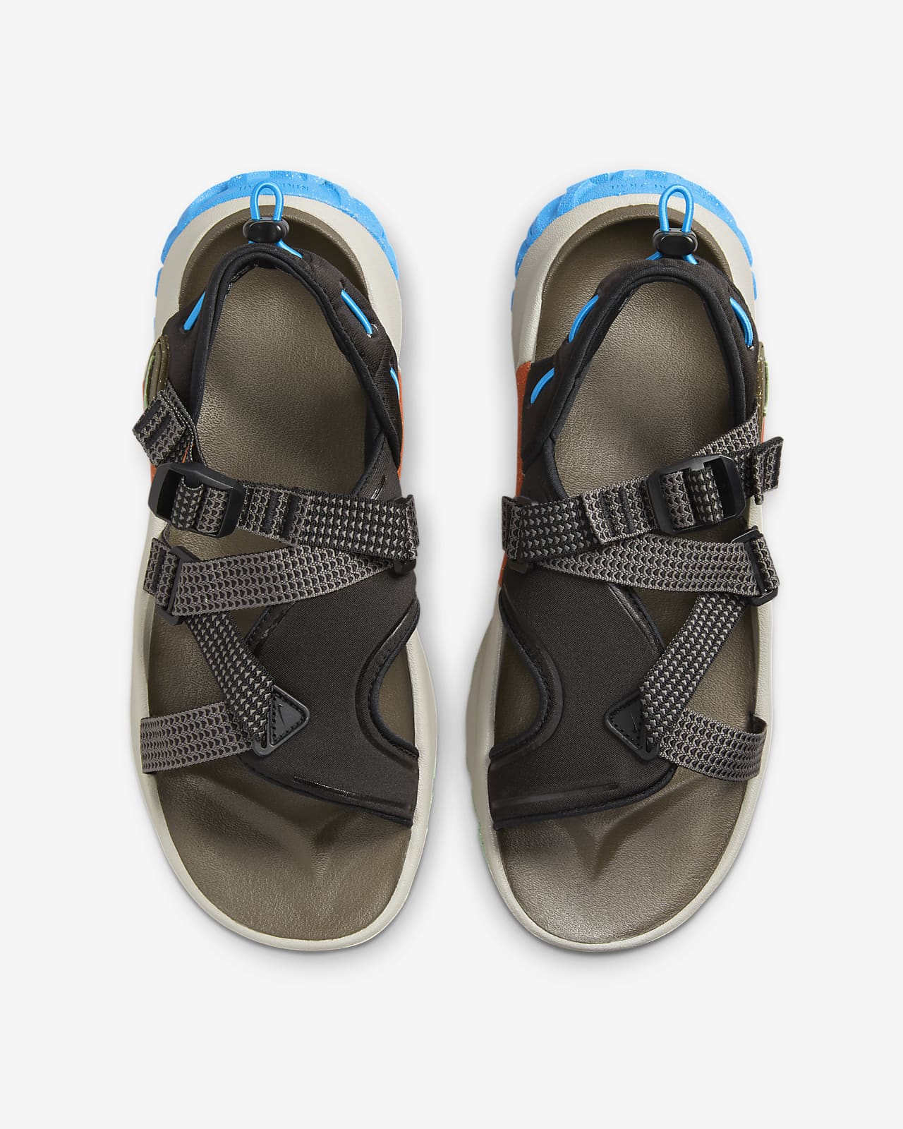 nike 3 strap sandals