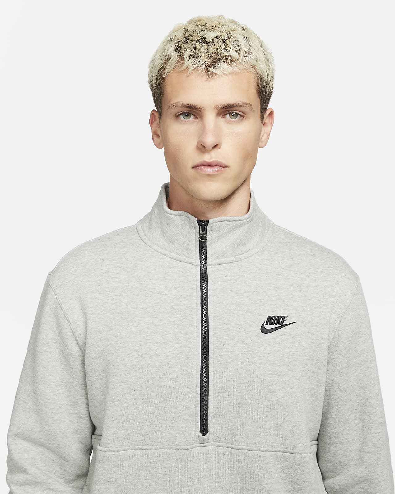 nike half zip sweatshirt mens