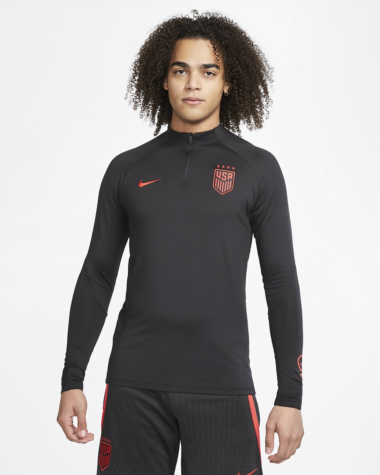  2022-2023 Portugal Strike Dri-Fit Drill Top (Obsidian) :  Clothing, Shoes & Jewelry
