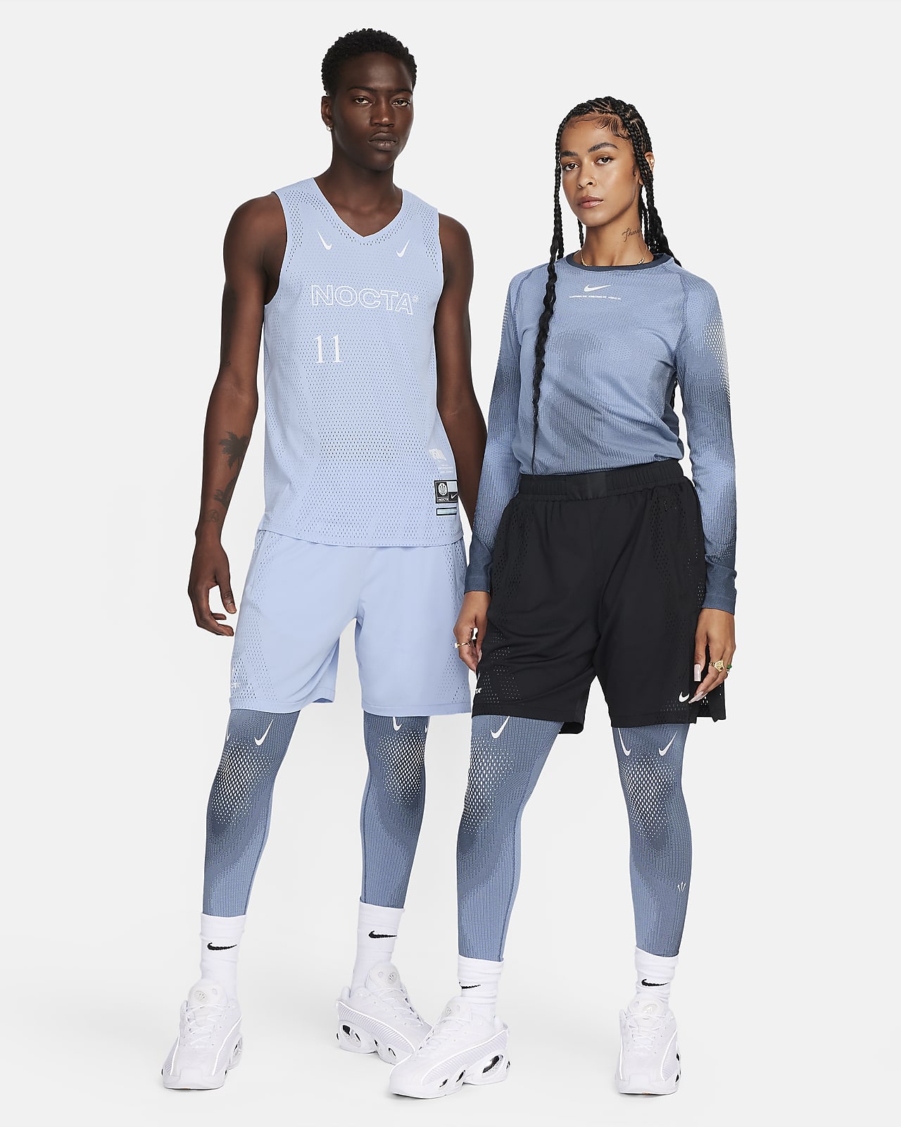 Blue Nike NOCTA Dri-FIT Tights x Drake