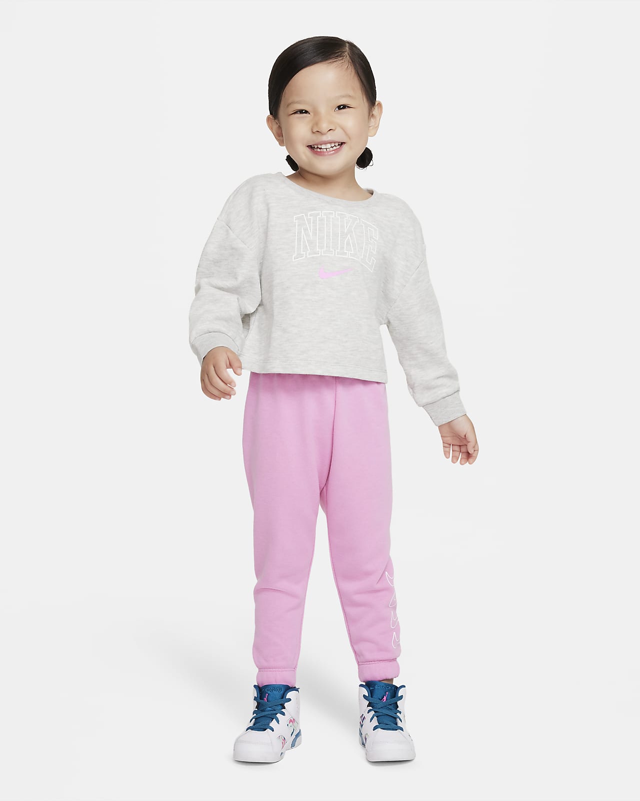 Nike Baby (12-24M) Crew and Joggers Set 