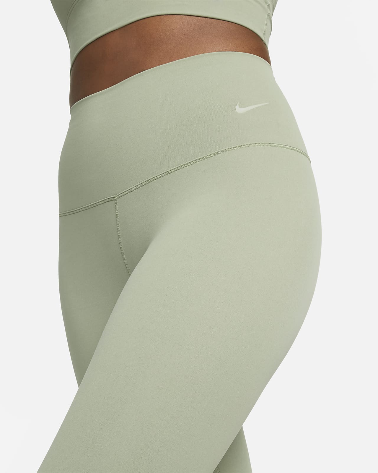 Leggings cropped de tiro alto de sujeción suave para mujer Nike