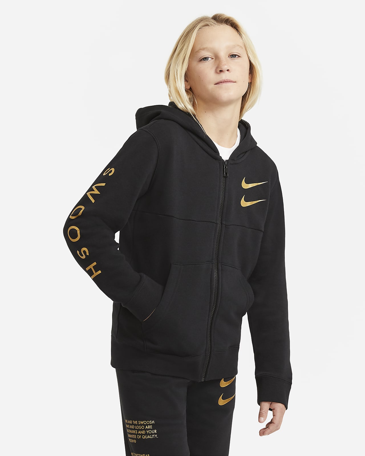 nike sportswear swoosh hoodie