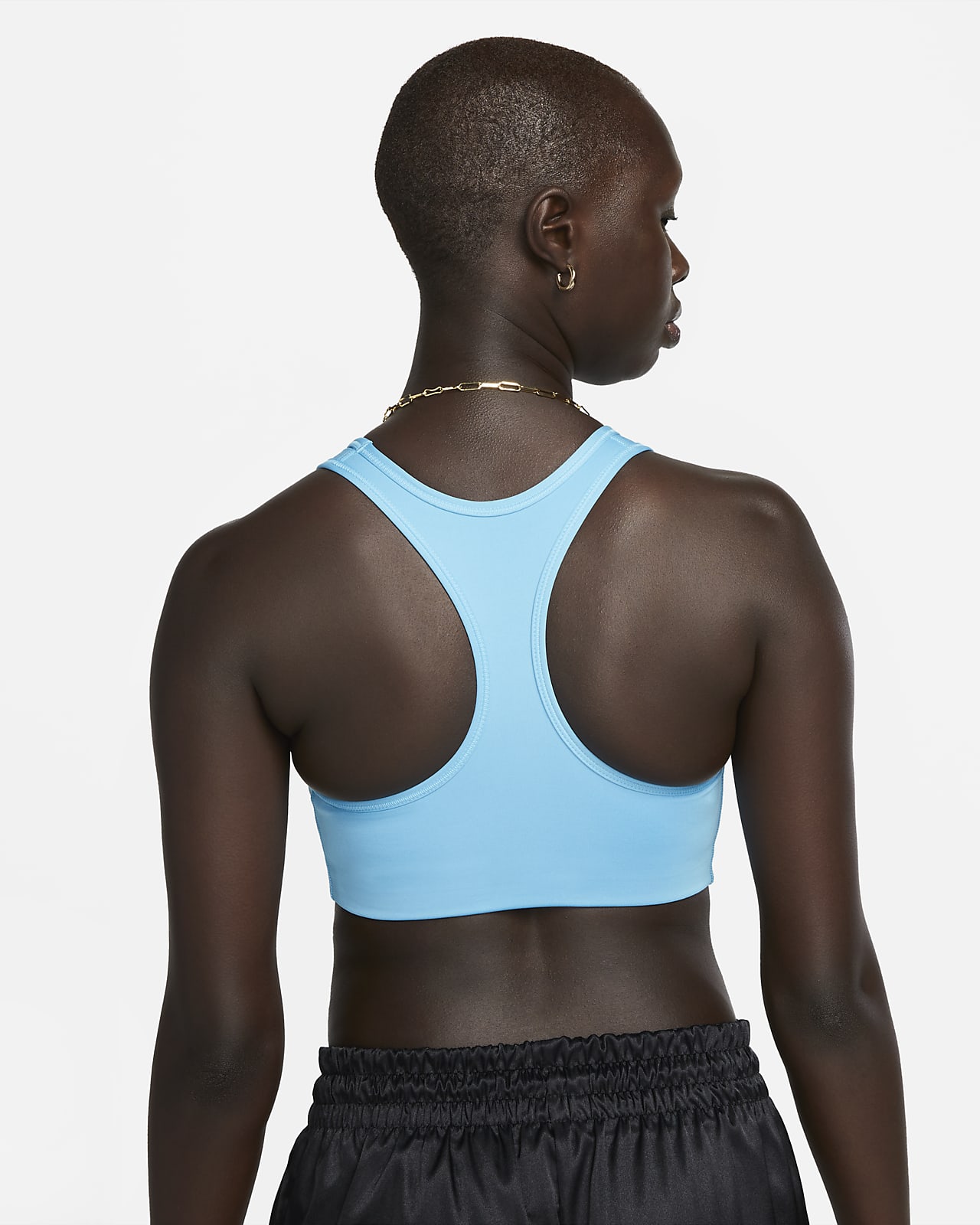 Nike Swoosh Women's MediumSupport 1Piece Pad Sports Bra. Nike BE