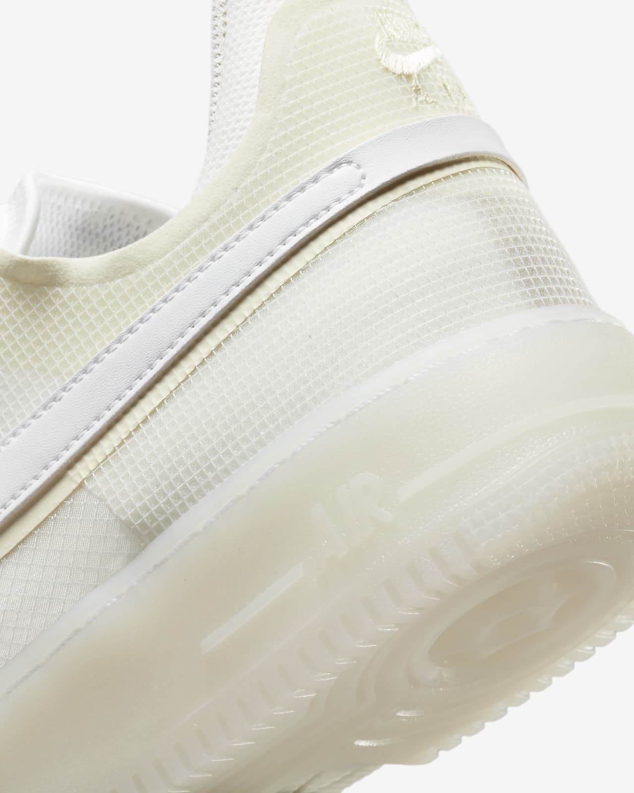 nike air force react on feet