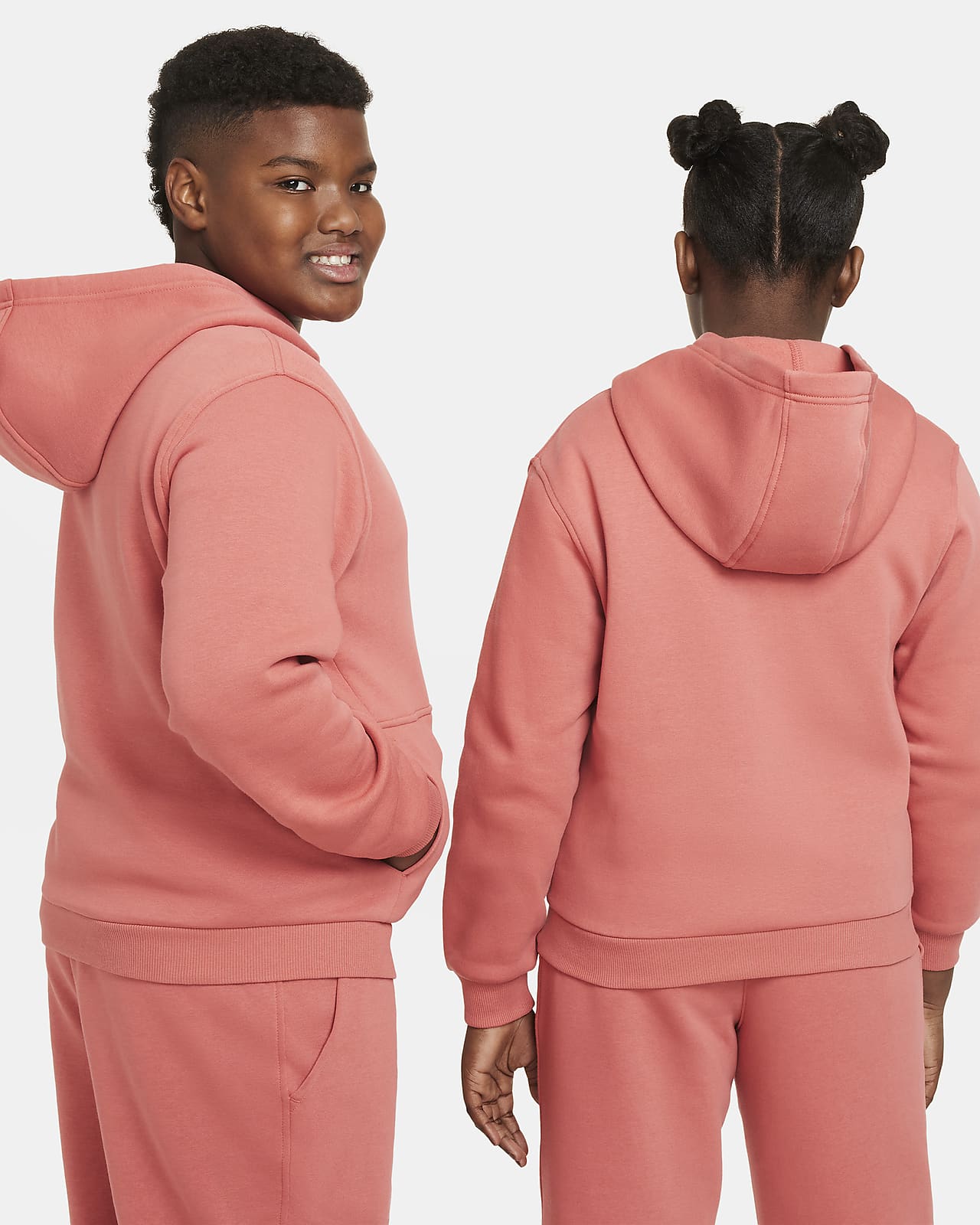 Nike Sportswear Club Fleece Full-Zip Little Kids Hoodie
