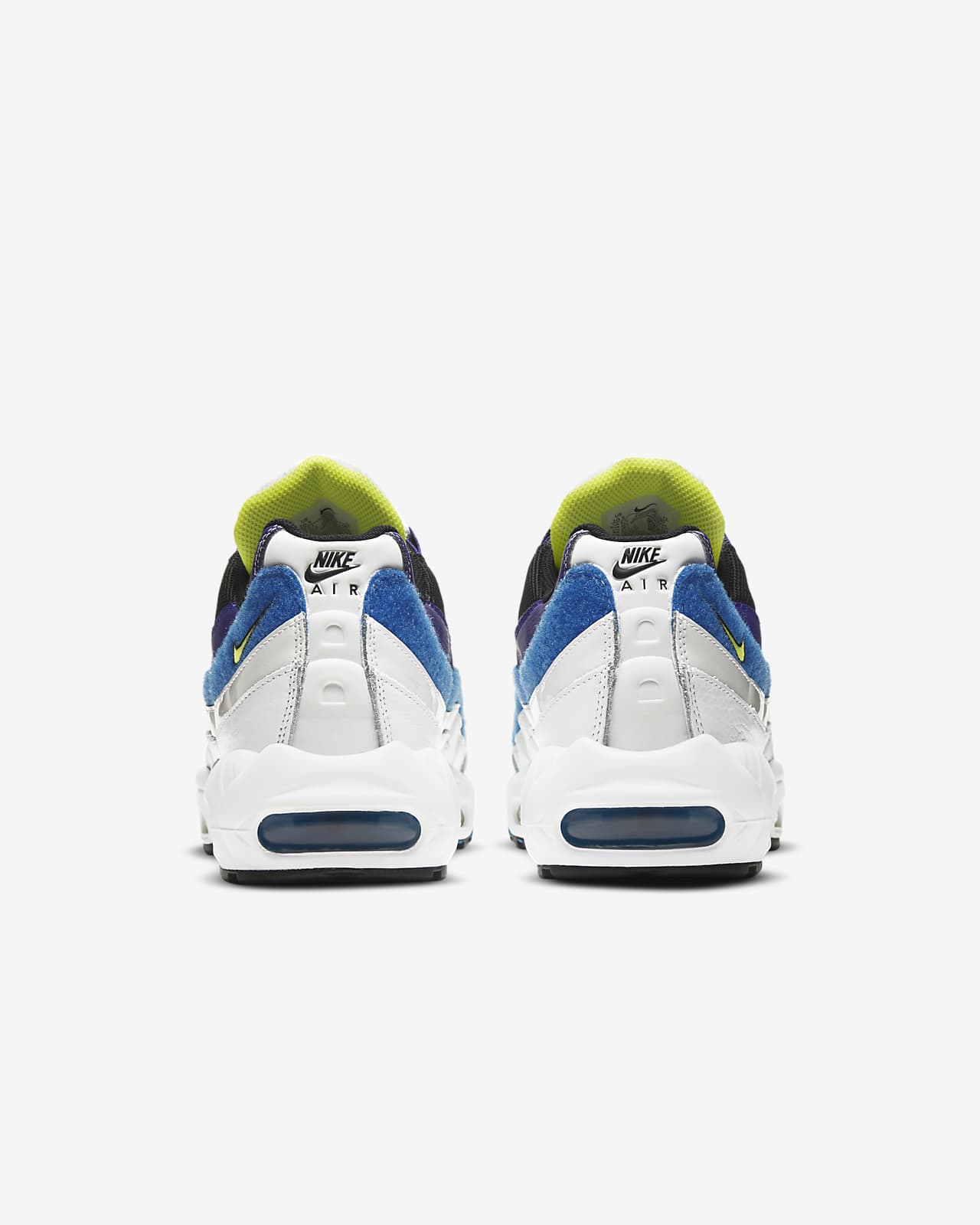 all white nike air max 95 mens