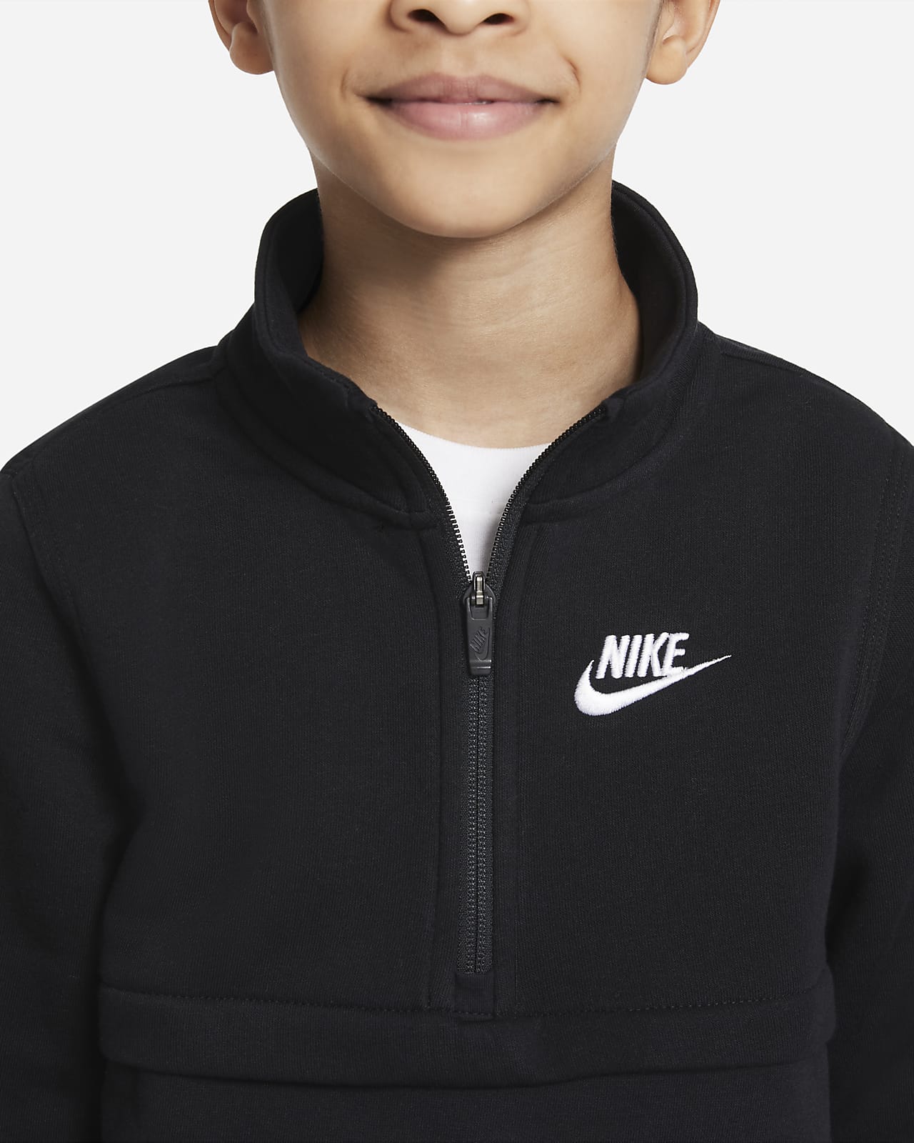 Nike Sportswear Club Camiseta con media cremallera - Niño. Nike ES
