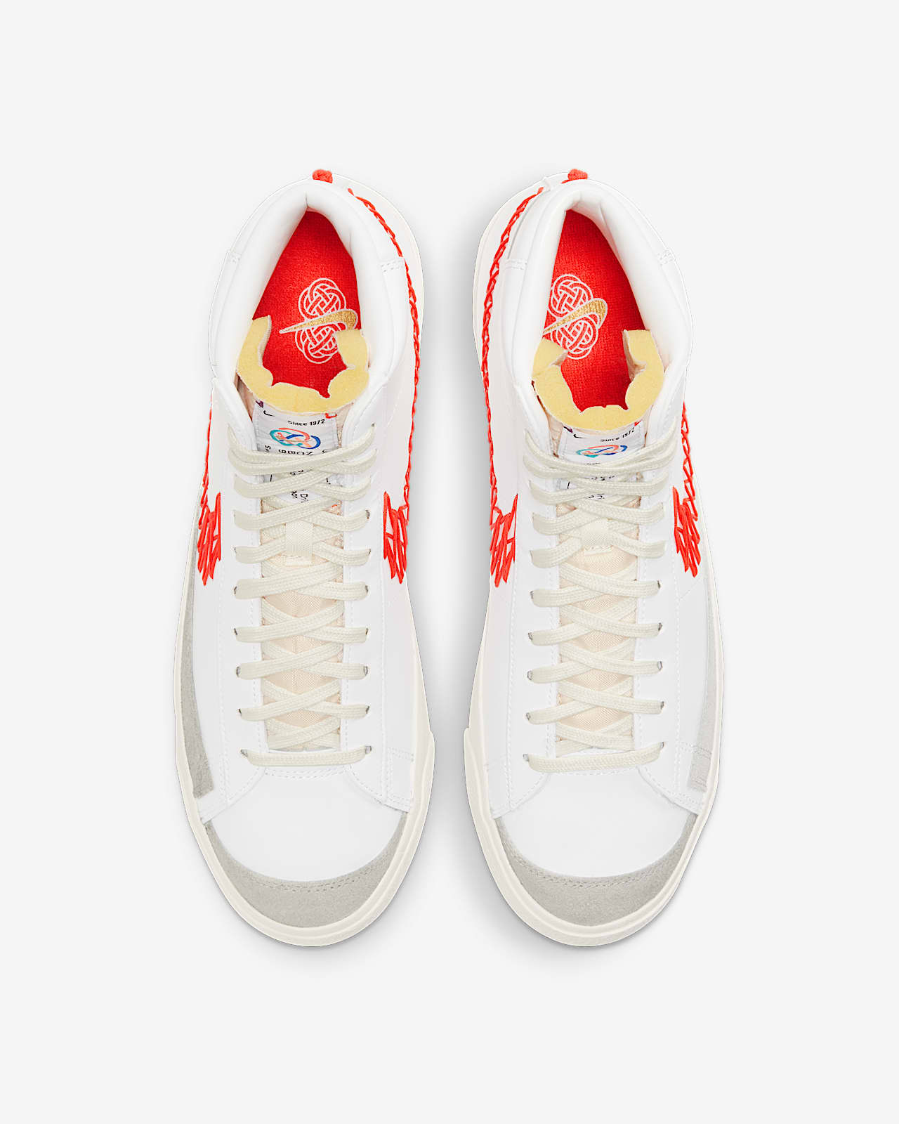 nike blazer vintage red white