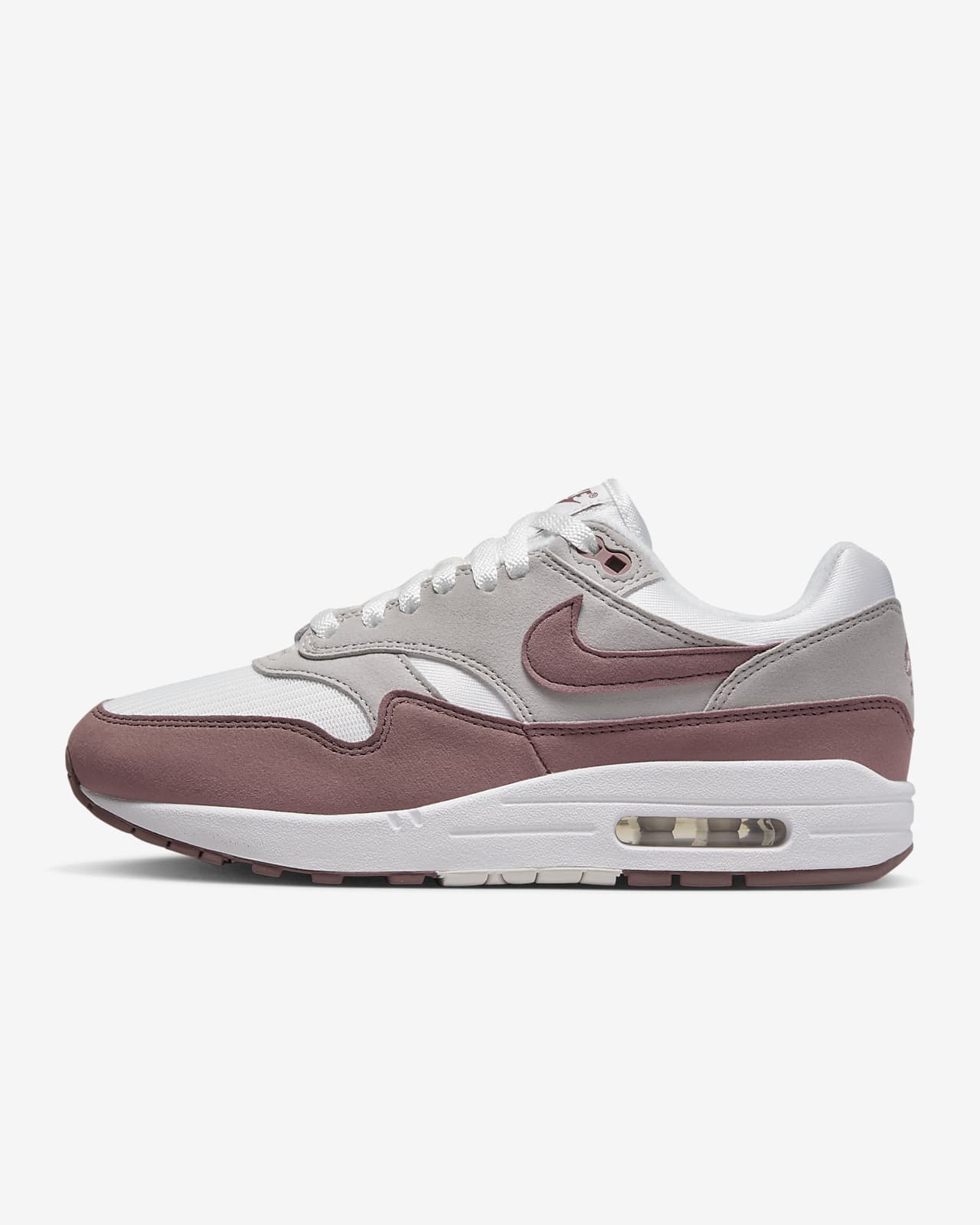 Air max 1 shop grey and red