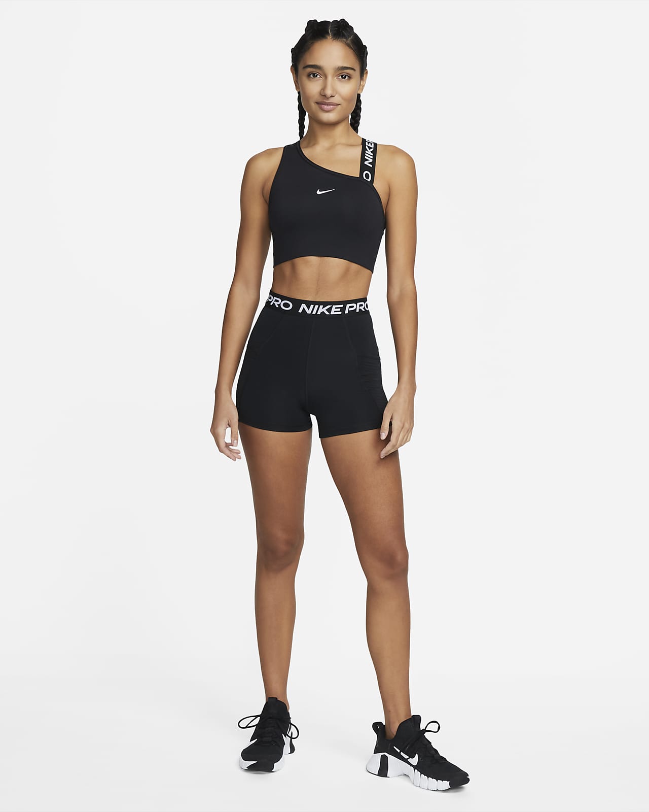 Perfervid End Dwelling Nike Pro Women's 3" High-Waisted Training Shorts with Pockets. Nike.com
