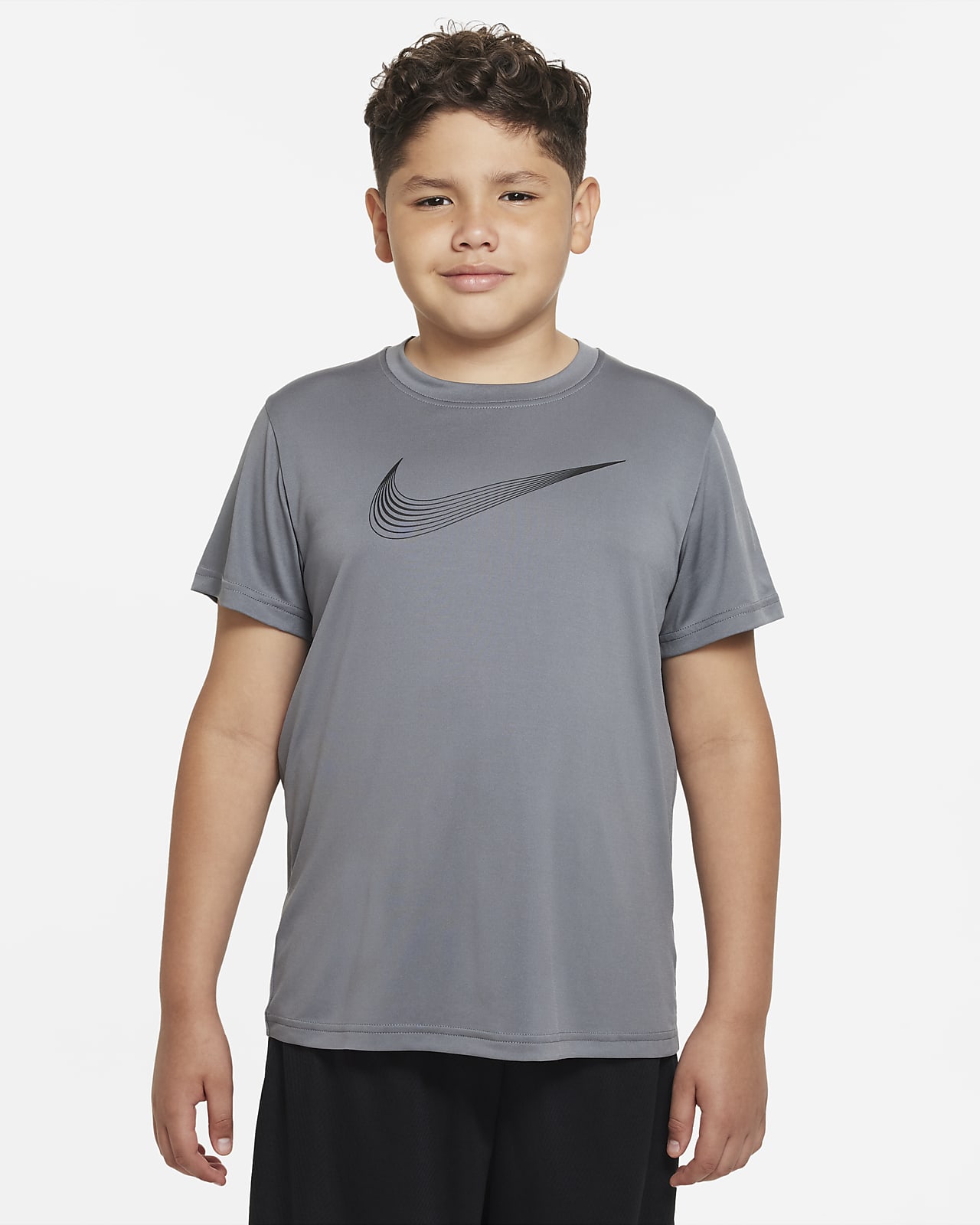 caballo de Troya Mártir dolor de cabeza Nike Dri-FIT Camiseta de entrenamiento de manga corta (Talla grande) -  Niño. Nike ES