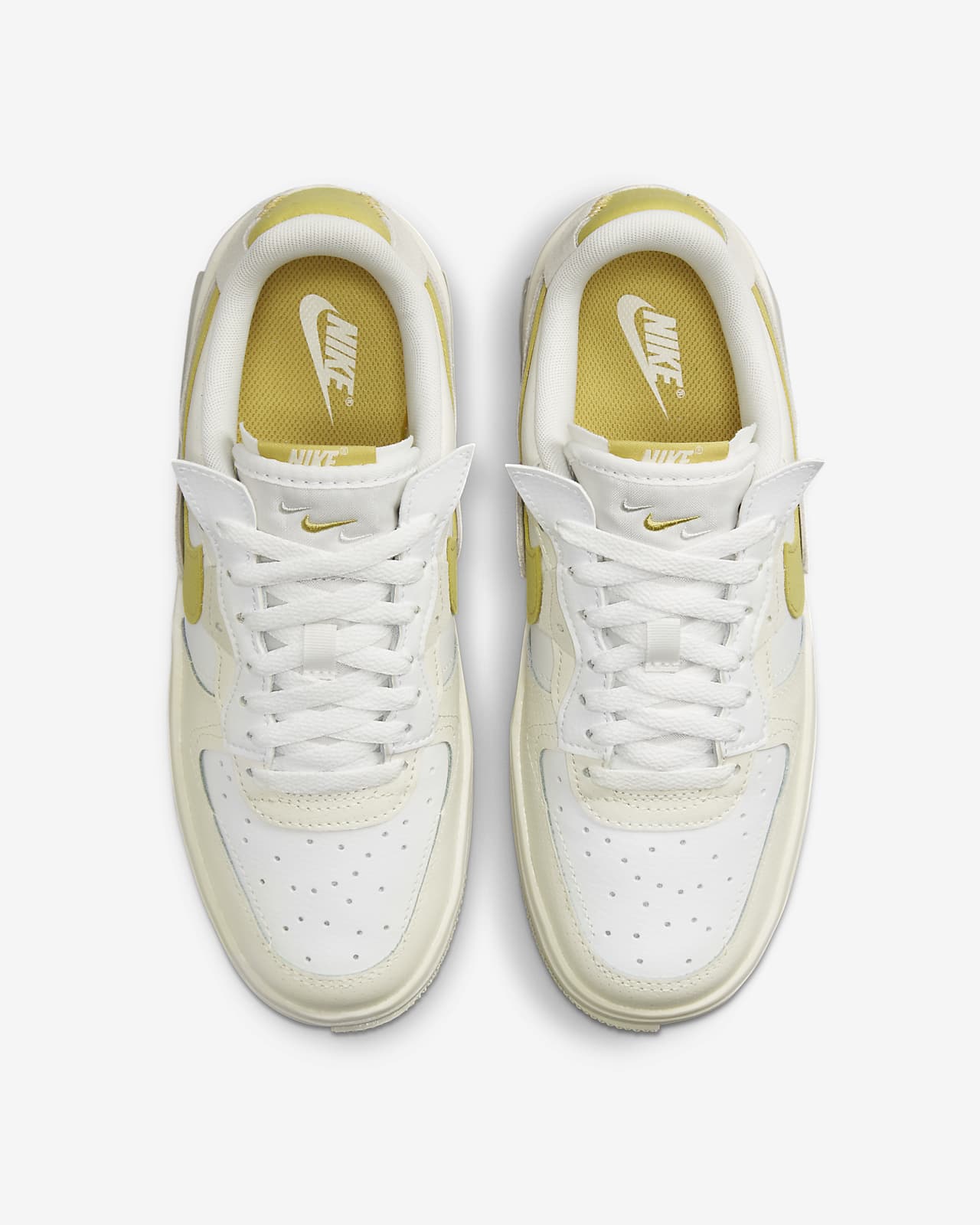 nike air force 1 fontanka white yellow