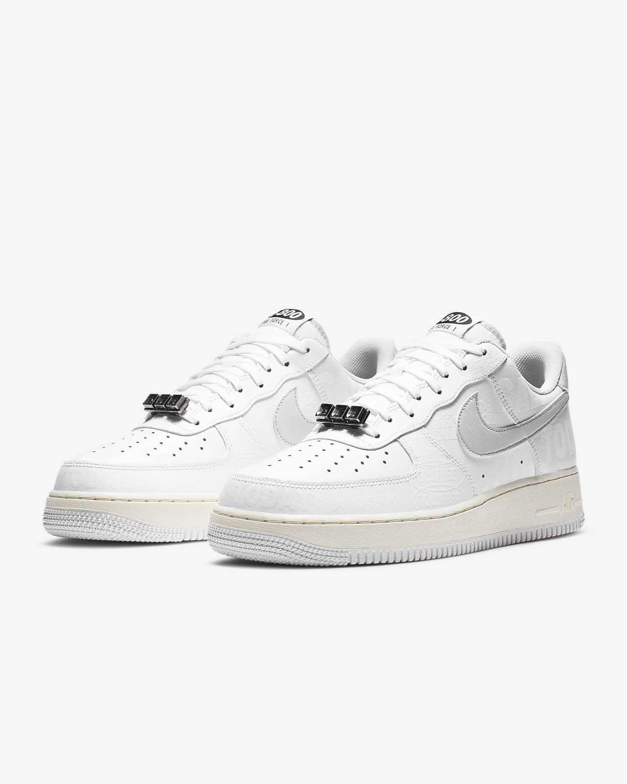 nike air force 1 07 premium silver