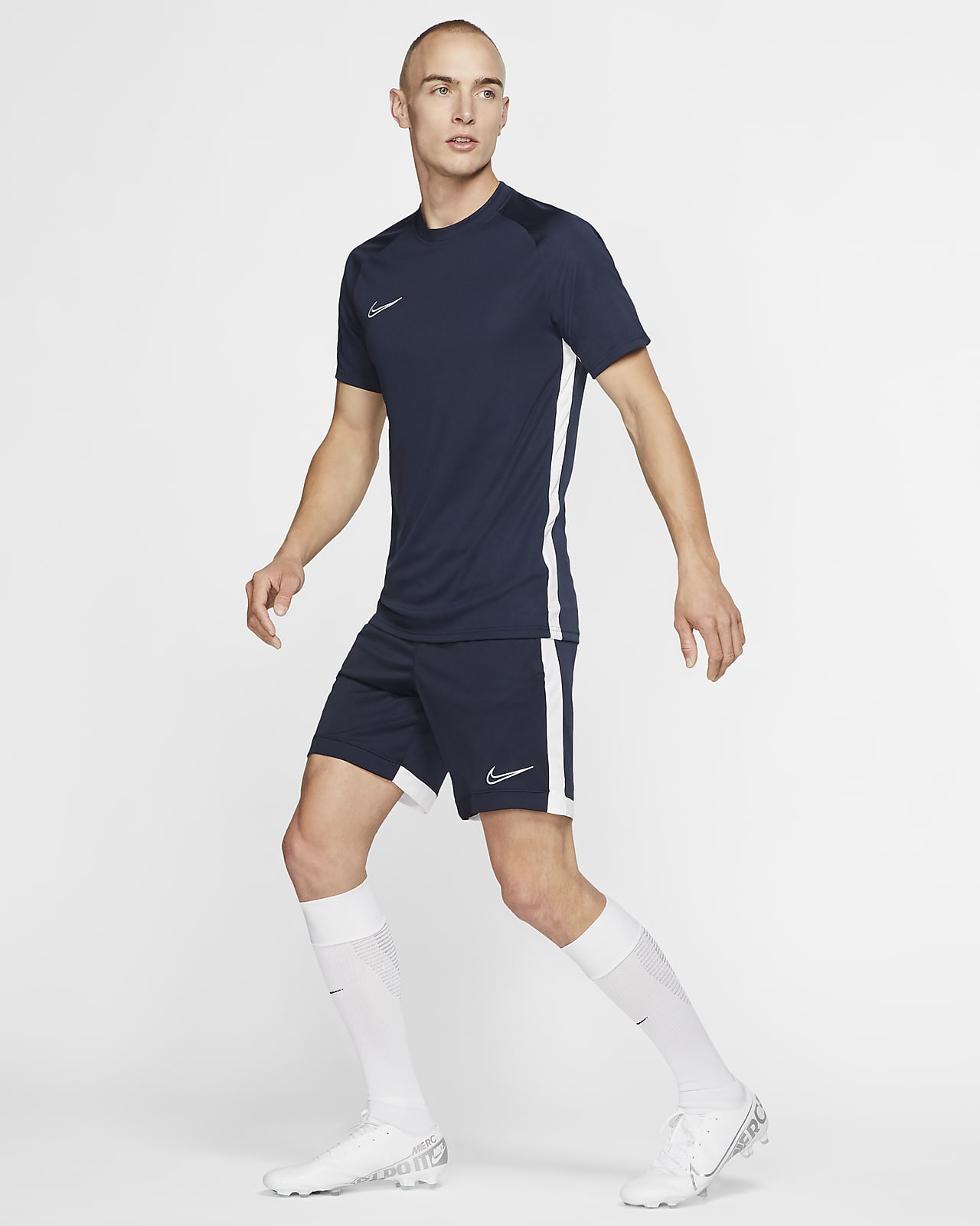 nike dri-fit academy men's soccer short-sleeve top