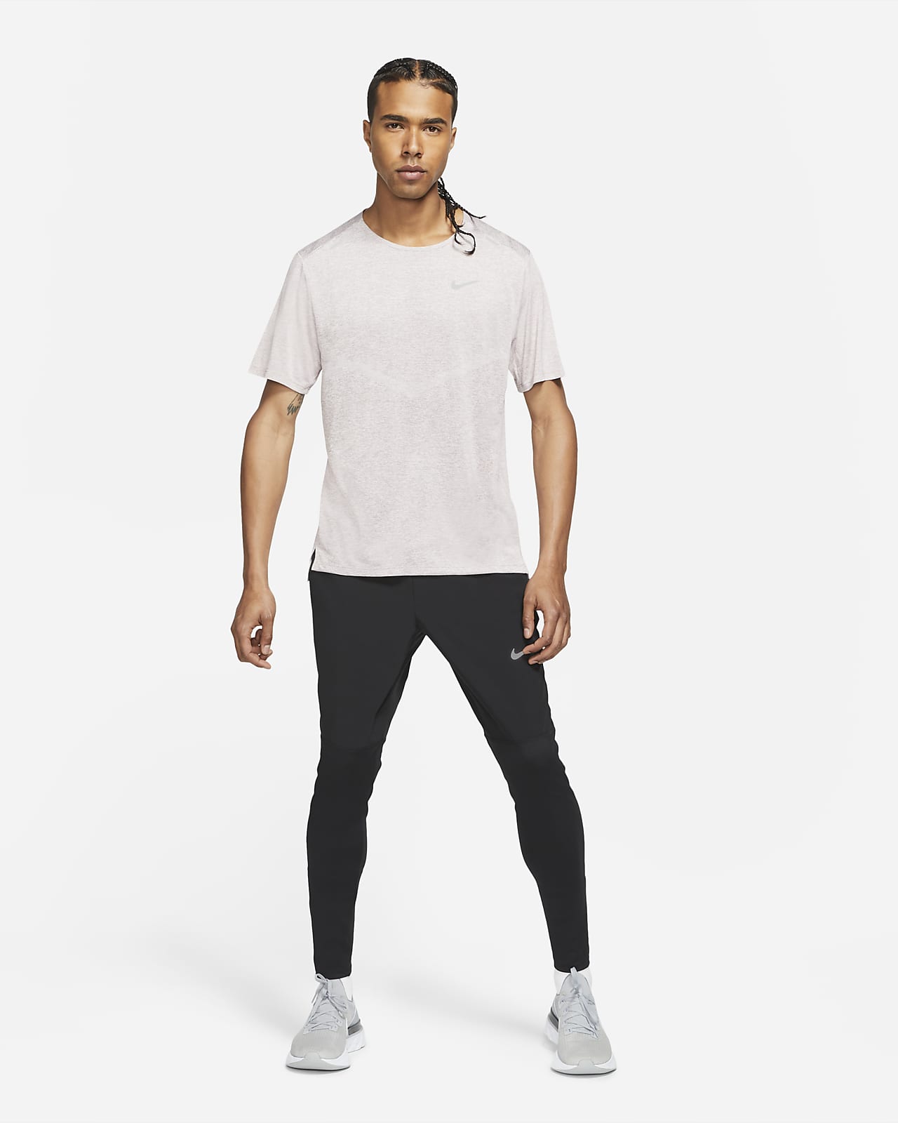 Nike Dri-FIT UV Challenger Hybrid-Laufhose aus Webmaterial für Herren. Nike  DE