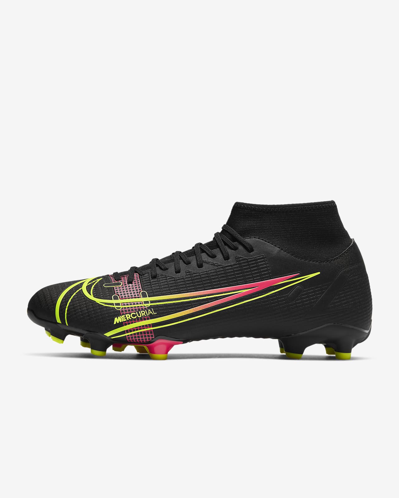 multi coloured football boots