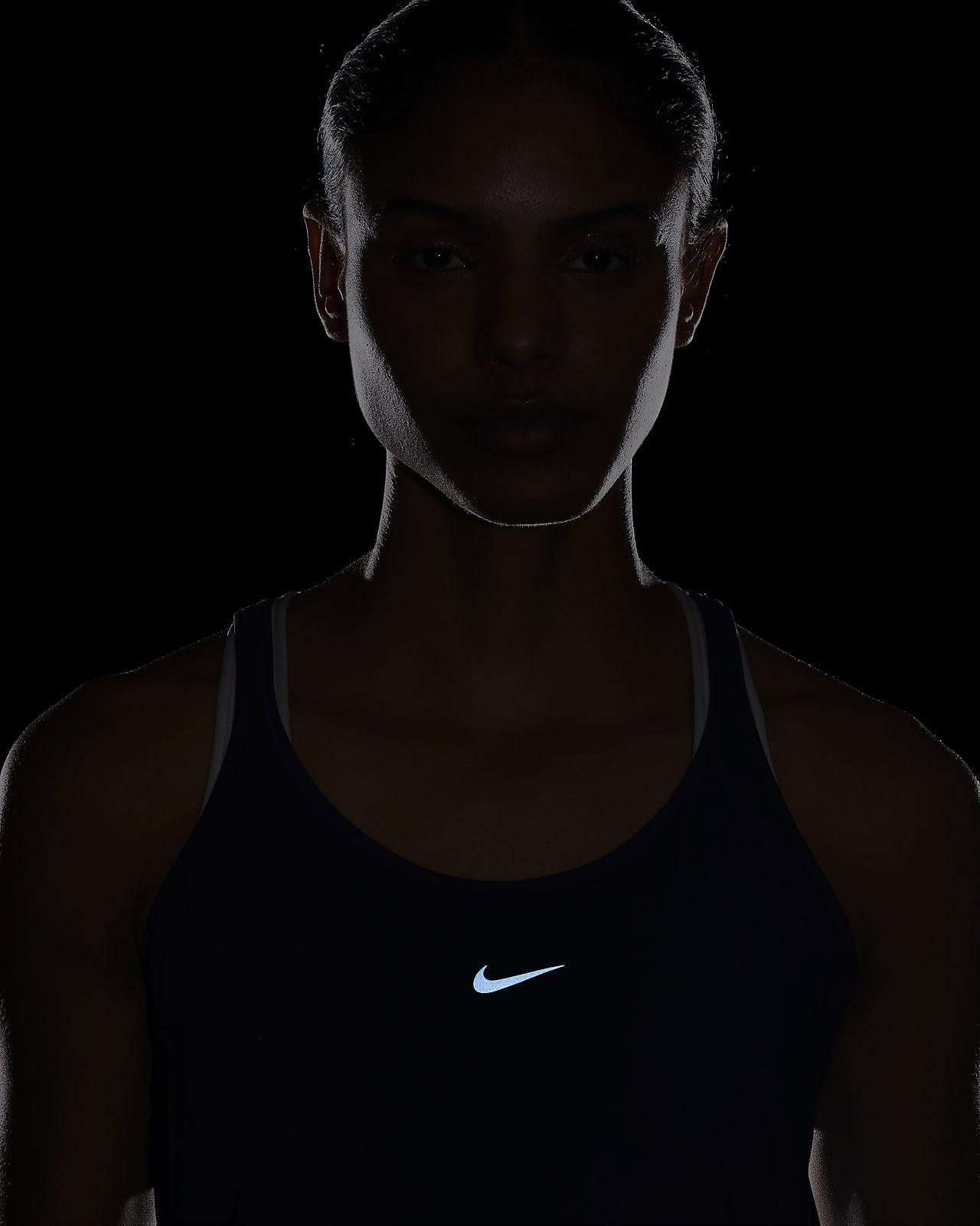 Nike Tank Top Dri-FIT - Black/White Woman