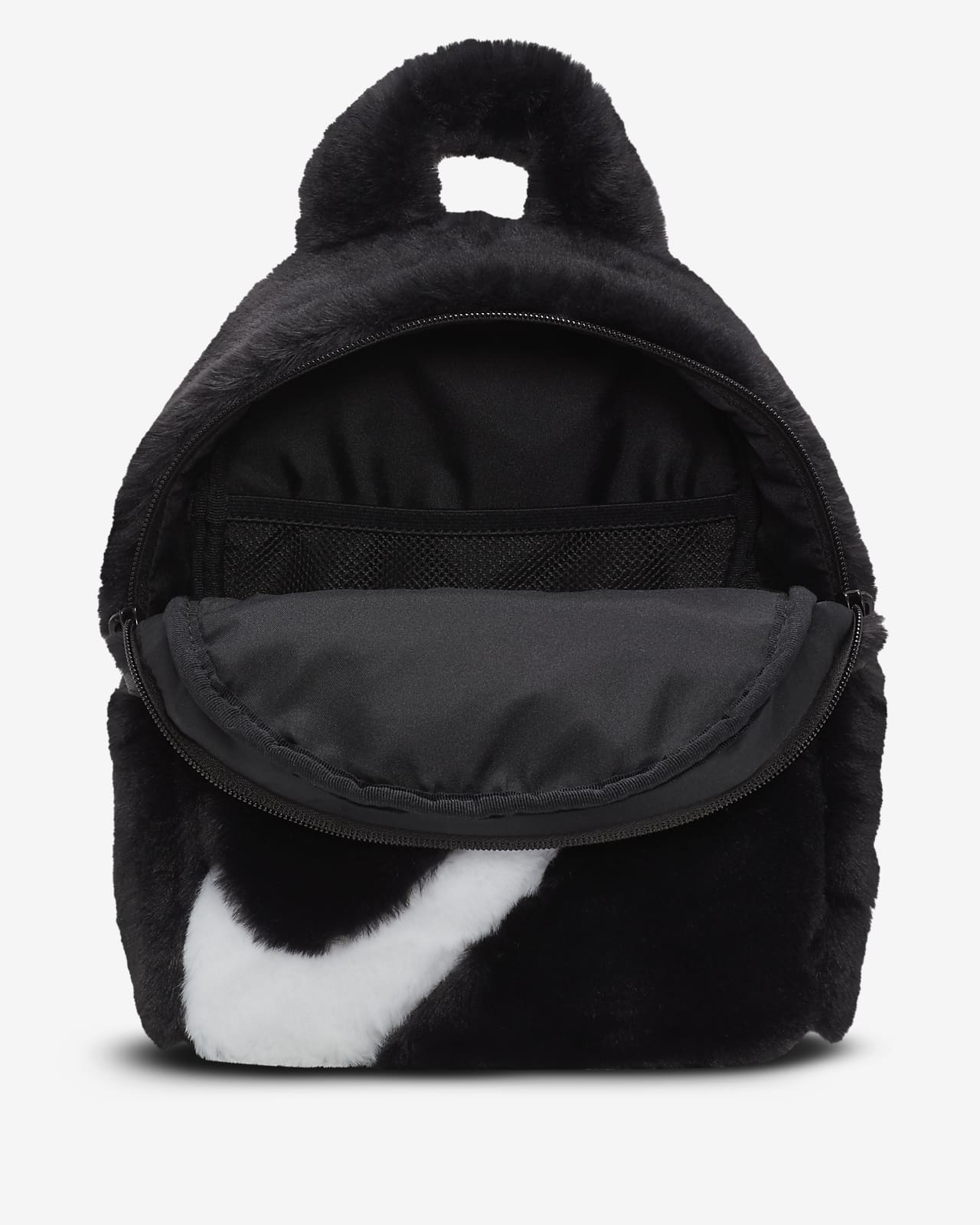 Nike Sportswear Futura 365 Faux Fur Mini Rucksack aus Kunstpelz 6