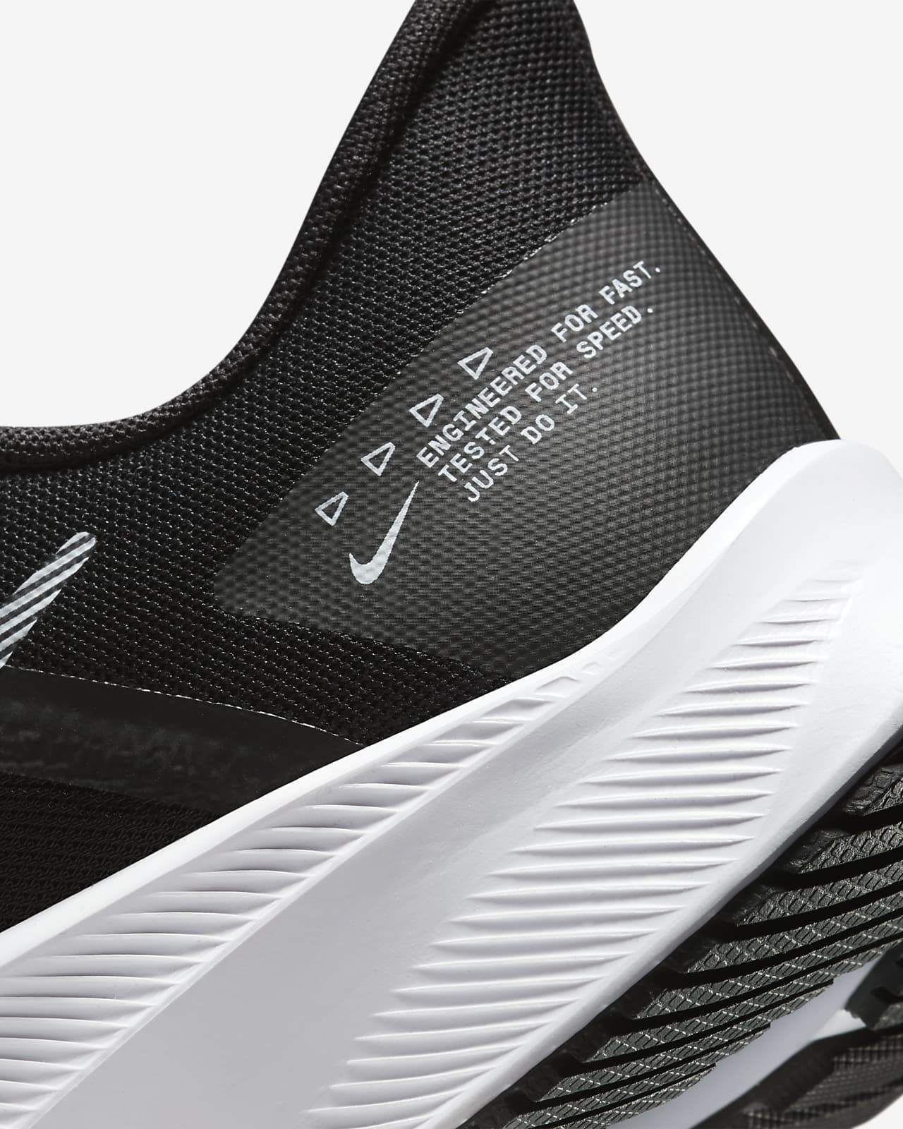 Zapatilla Nike Running Hombre Quest 3 Gris - Azzurry