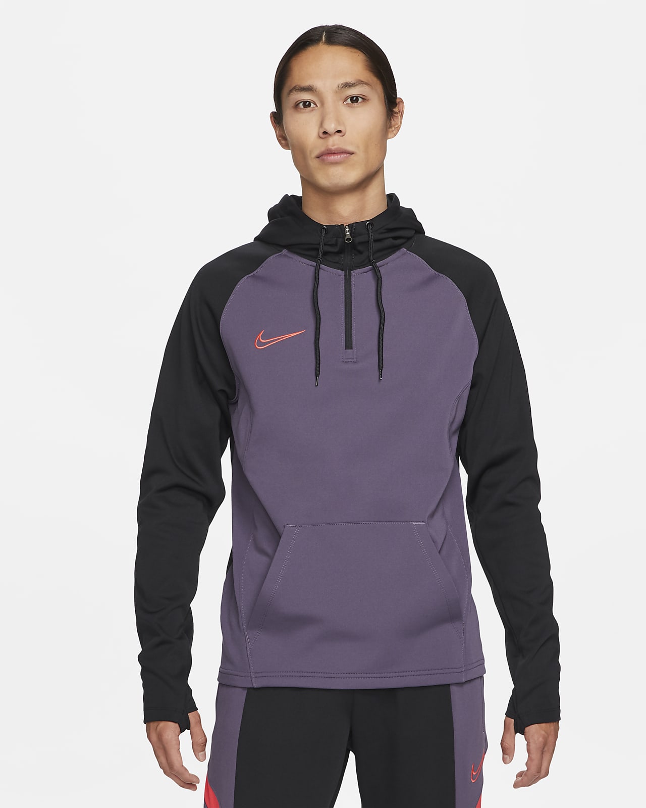 Nike公式 ナイキ Dri Fit アカデミー メンズ 1 4 ジップ サッカードリルパーカー オンラインストア 通販サイト