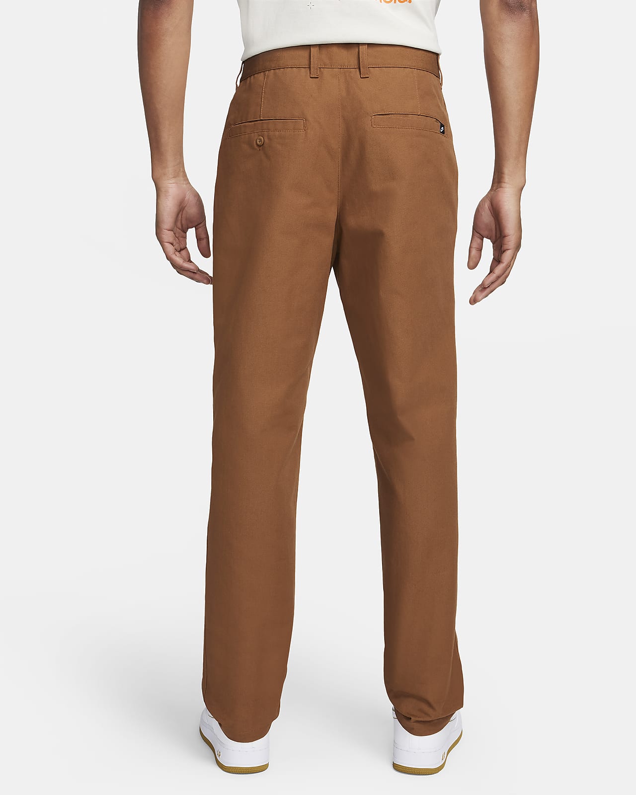 SJ48CP - 15oz Heavy Chino Pants Khaki - Regular Straight Fit | James Dant