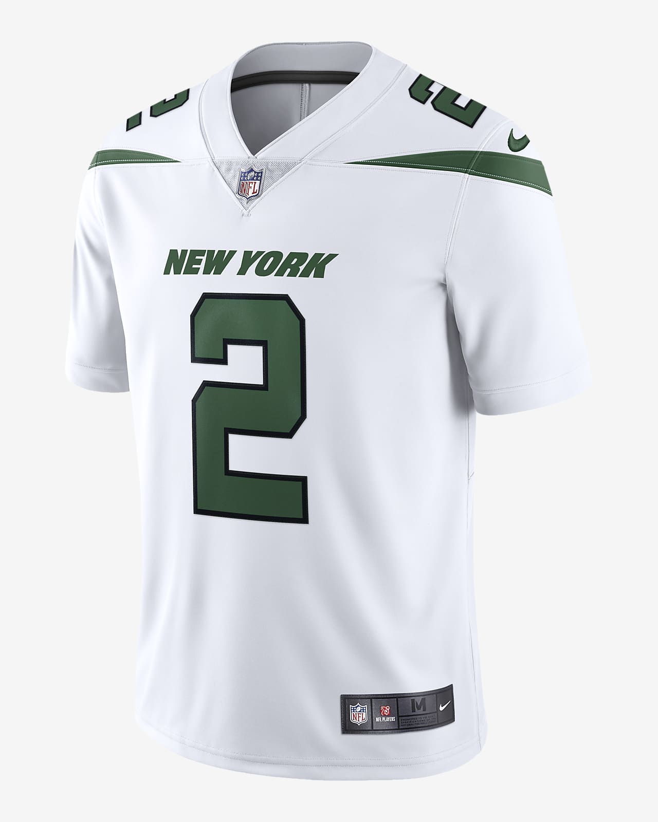 Jersey de edición limitada para hombre New York Nike Vapor Untouchable (Zach Wilson). Nike.com