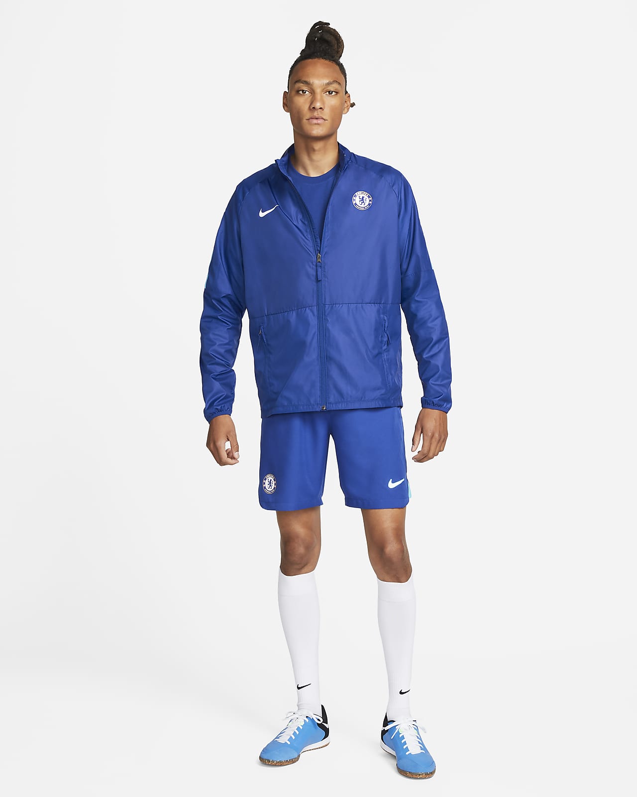 Chelsea FC Repel Academy AWF Men's Soccer Jacket.