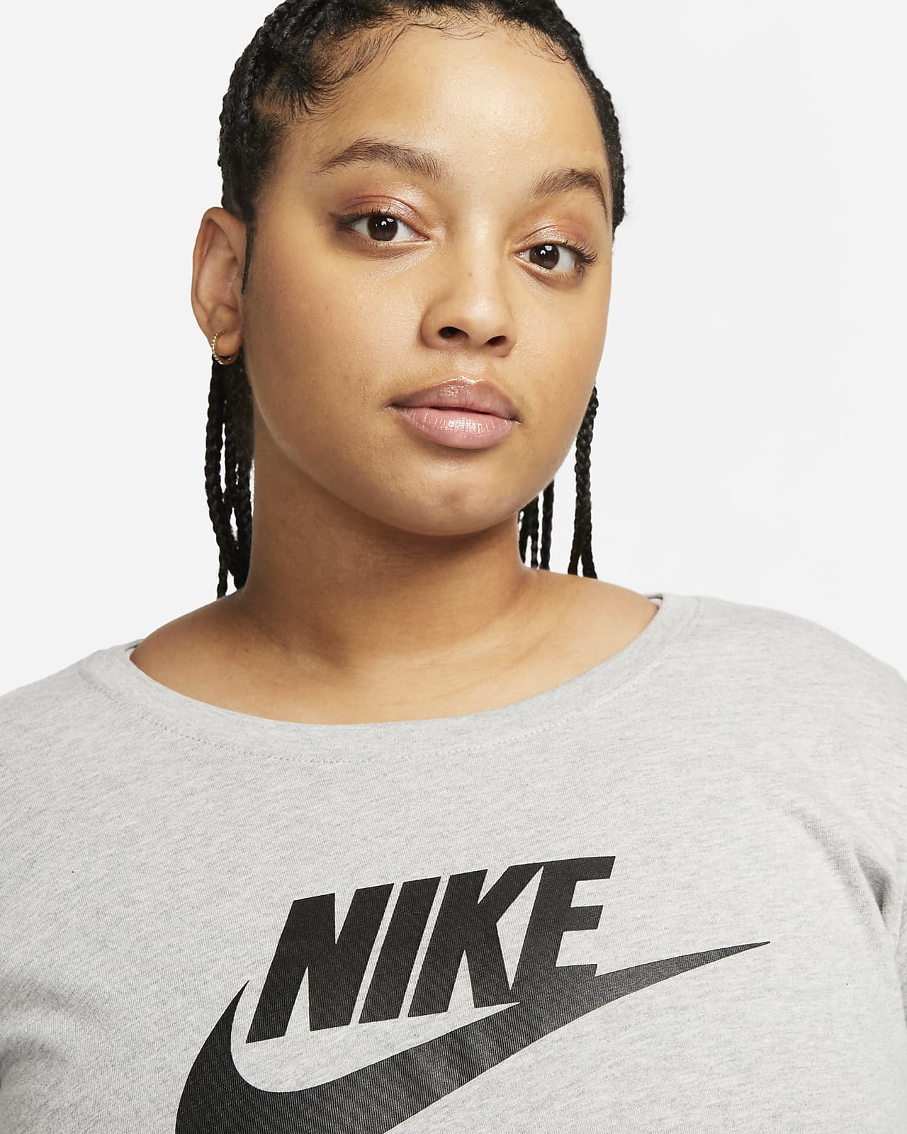 Nike Sportswear Club Women's Long-Sleeve T-Shirt (Plus Size). Nike.com