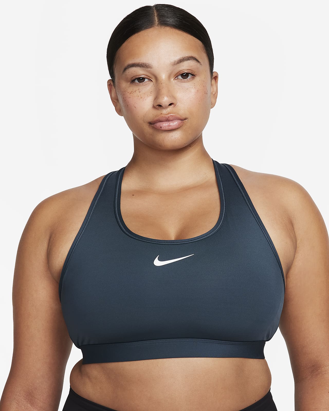 Nike swoosh medium discount support sports bra