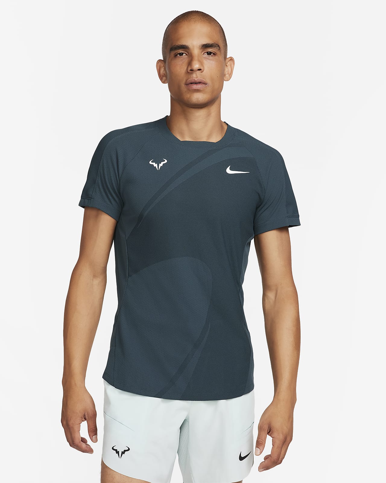 Playera de tenis manga corta para hombre Dri-FIT ADV Nike.com