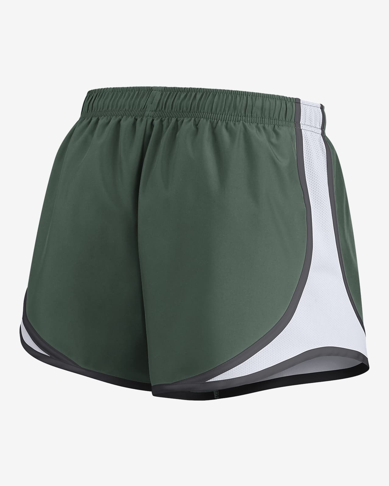 Nike Tempo 3 Dry-Fit Running Workout Yoga Shorts Green Olive