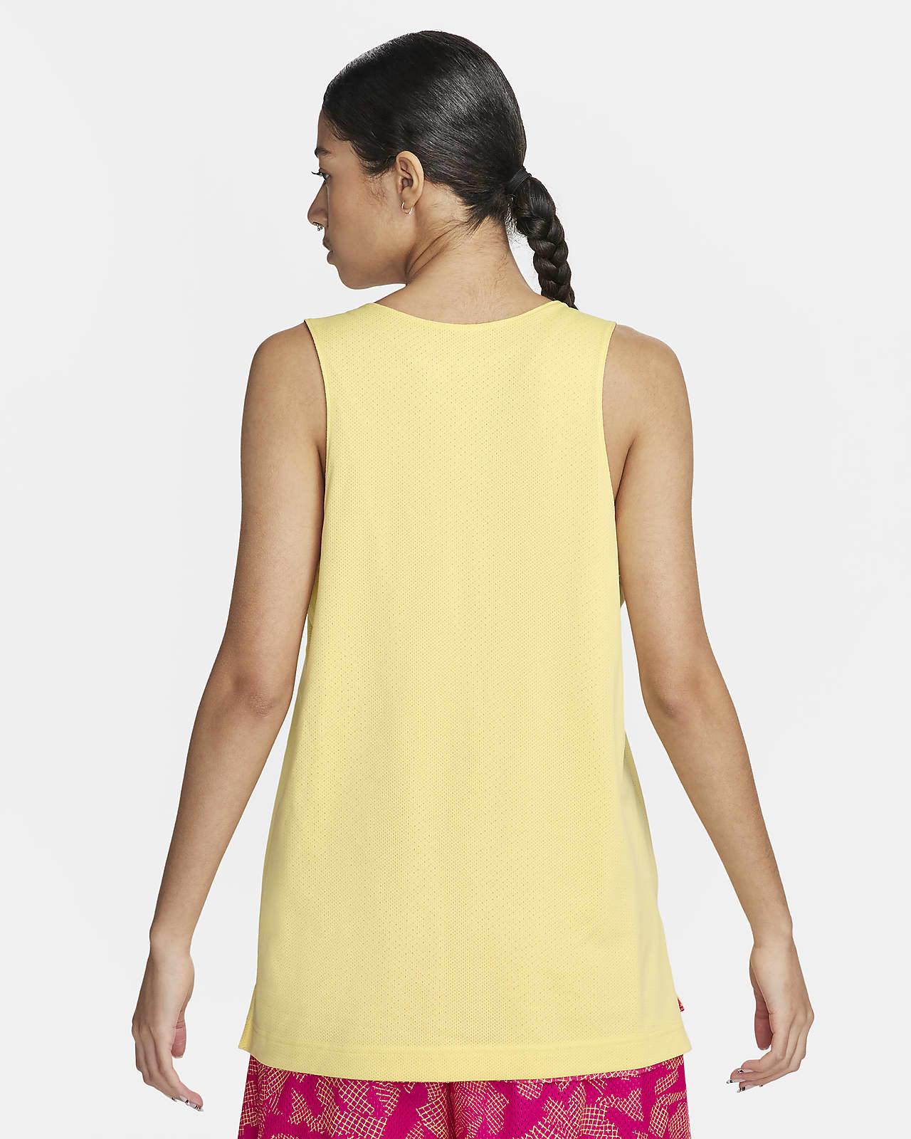 Nike yellow cheap tank