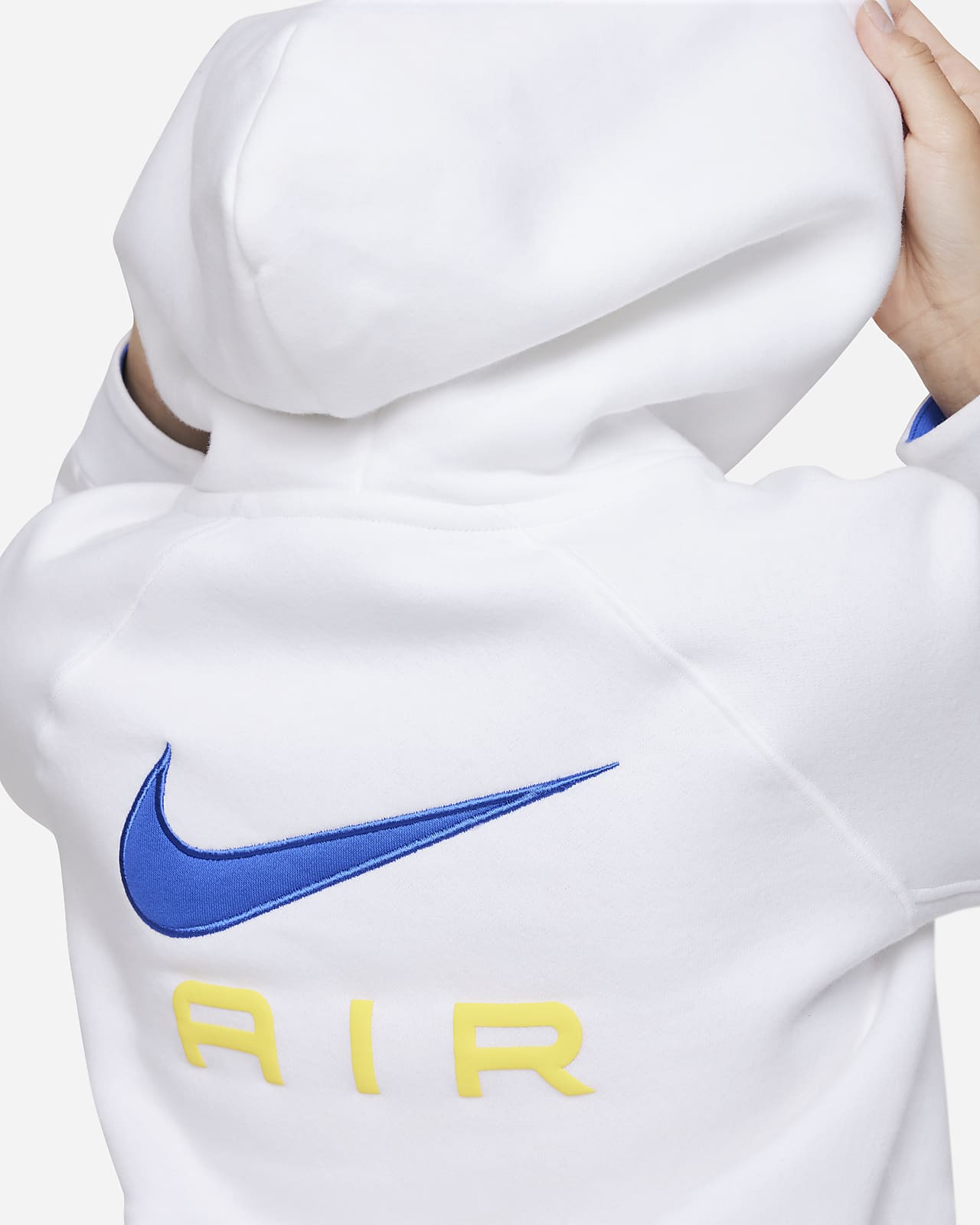 Belonend oogopslag redactioneel Nike Air Older Kids' Pullover Hoodie. Nike LU