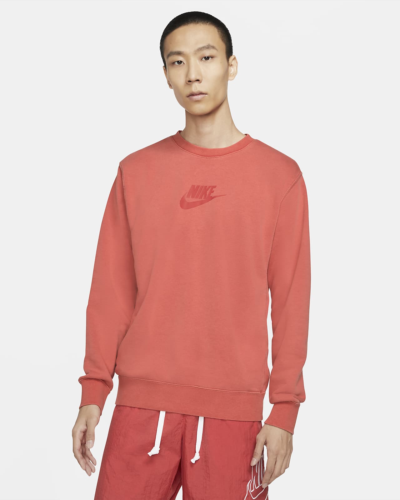 Nike公式 ナイキ スポーツウェア エッセンシャル メンズ フレンチ テリー クルー スウェットシャツ オンラインストア 通販サイト