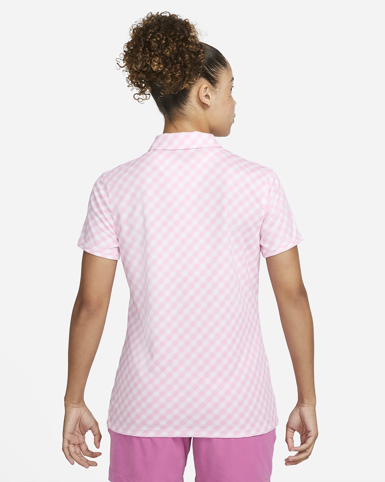 Women's Dri-Fit Nike 838961 Crosshatch Polo Shirt