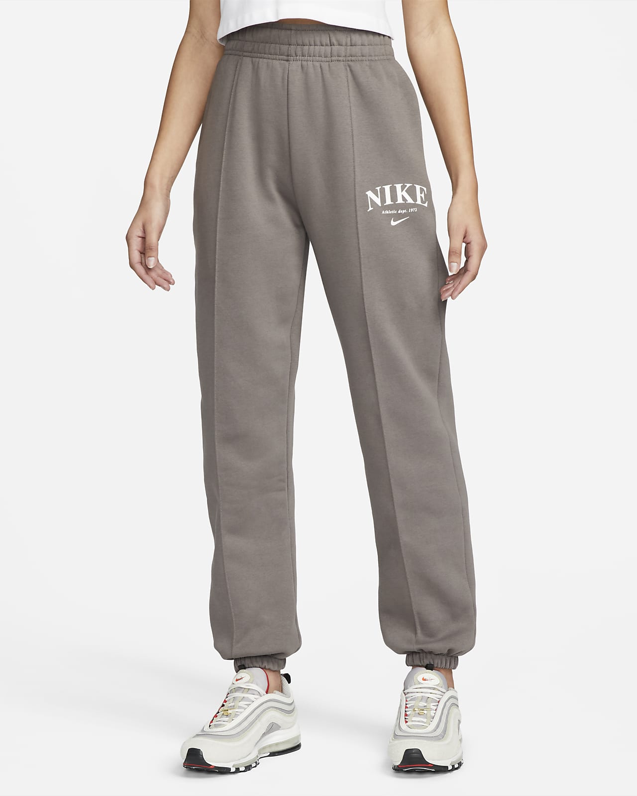 Pantalon en tissu Fleece Nike Sportswear Collection Essentials pour Femme