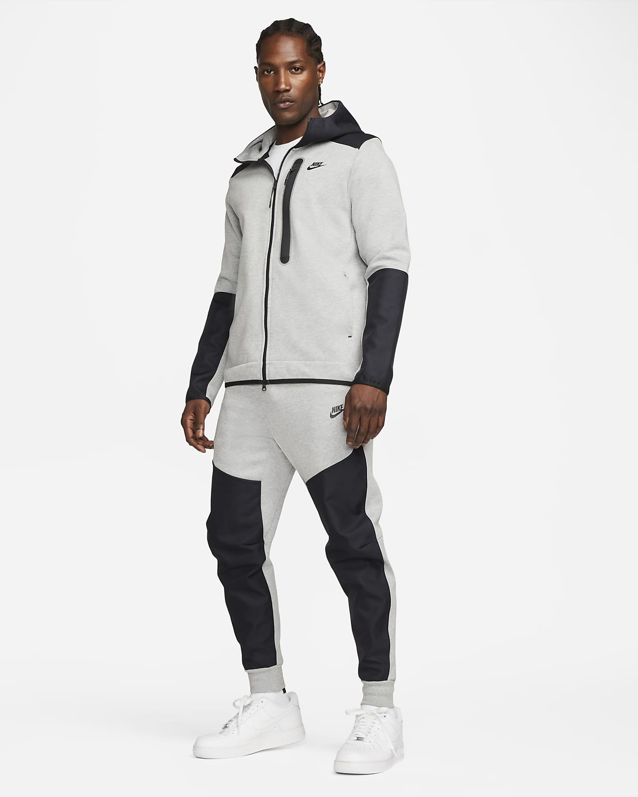 nike tech fleece joggers two tone