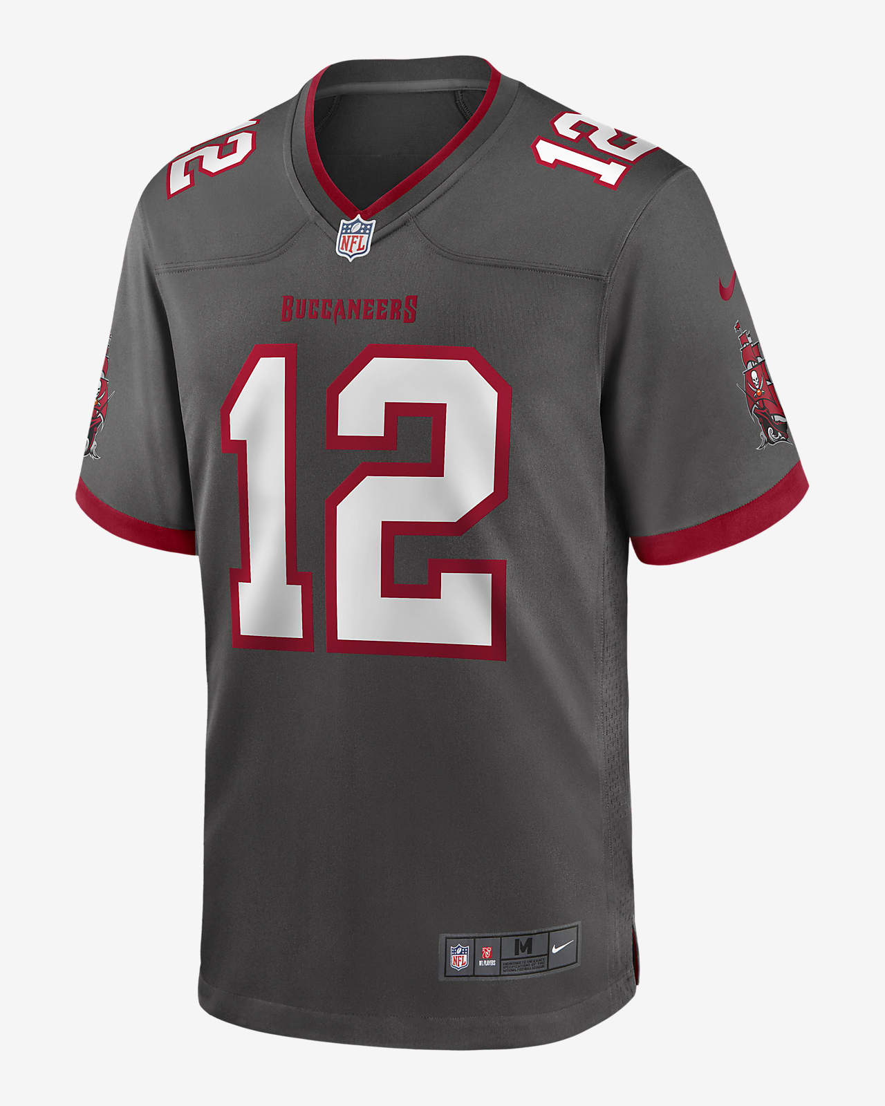 NFL Tampa Bay Buccaneers (Tom Brady) Men's Game Jersey.