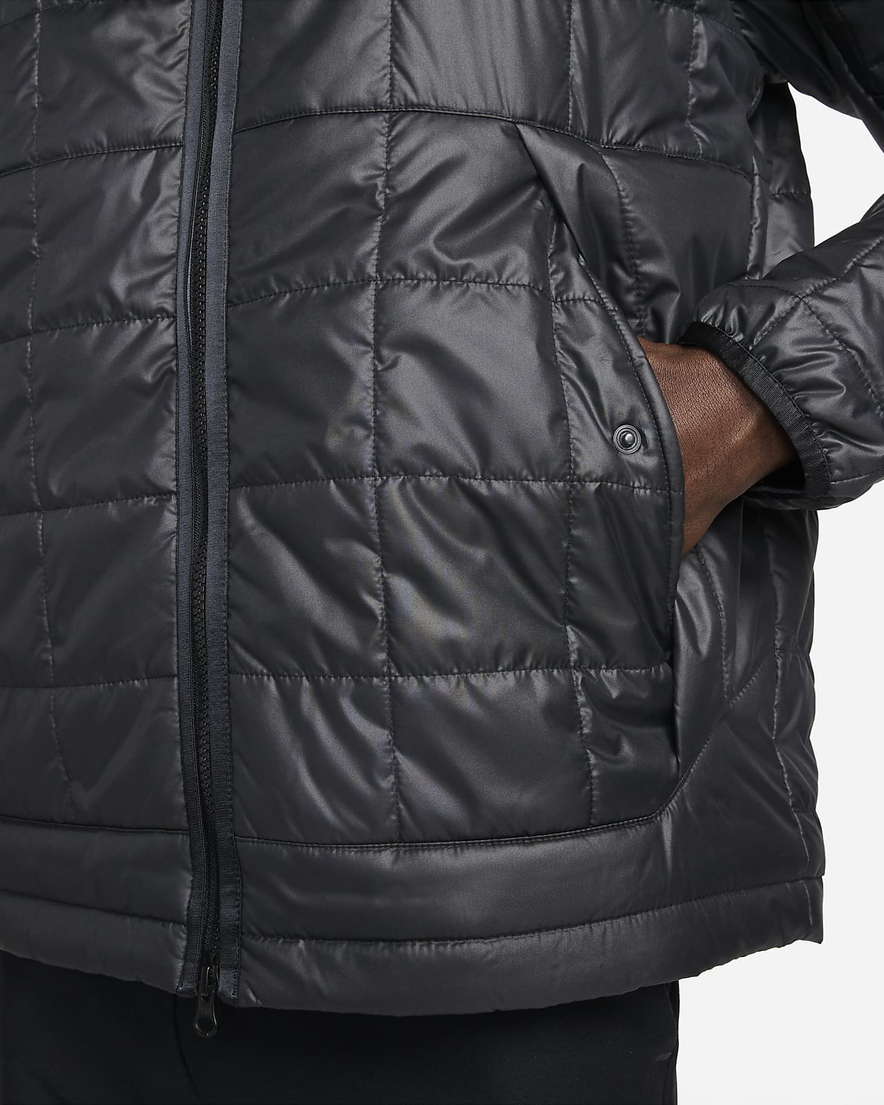 nike synthetic fill fleece lined jacket