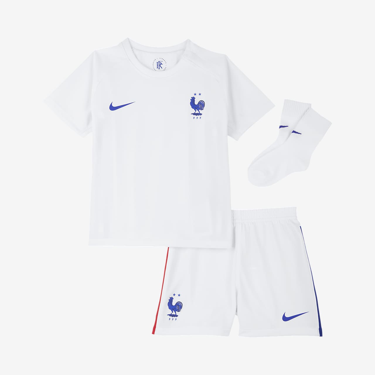 FFF 2020 Away Baby and Toddler Football Kit. Nike EG