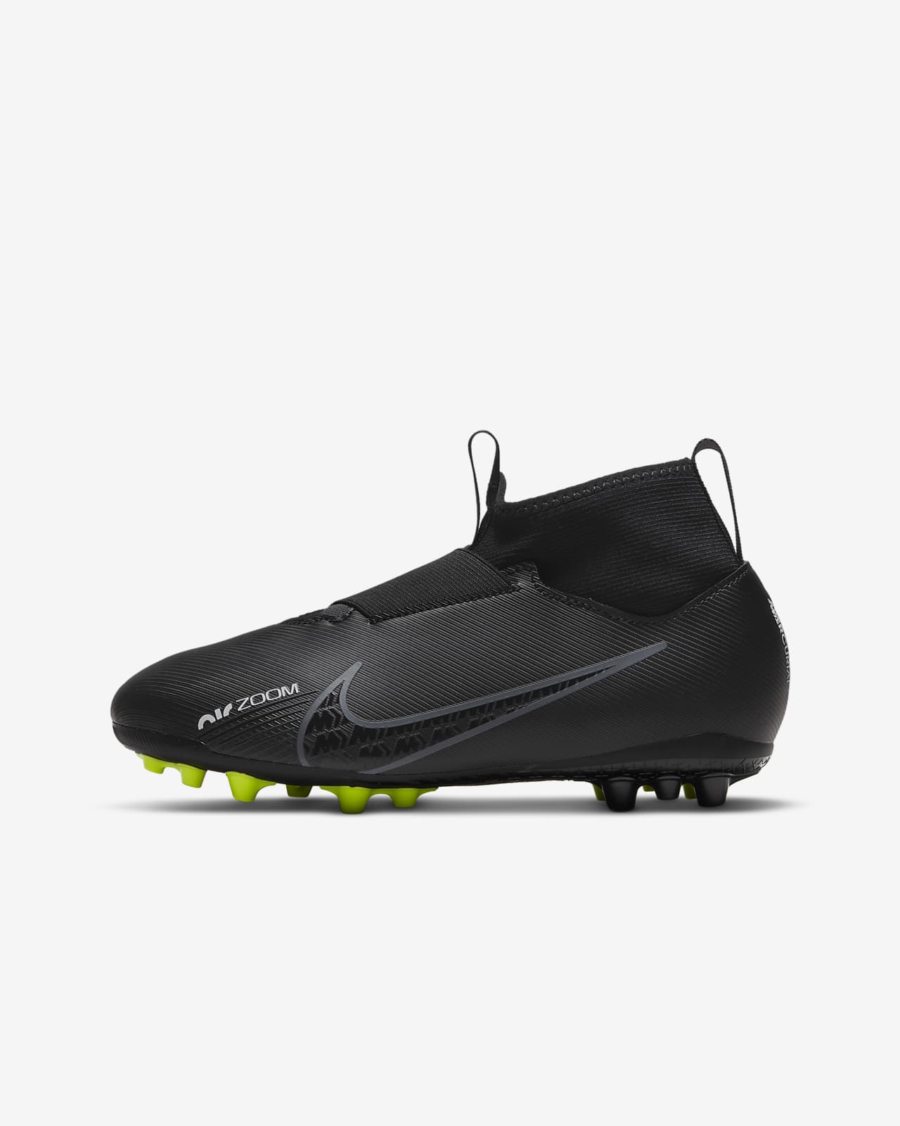 Nike Jr. Mercurial Zoom Superfly 9 Academy AG Younger/Older Kids' Artificial-Grass Football Boot