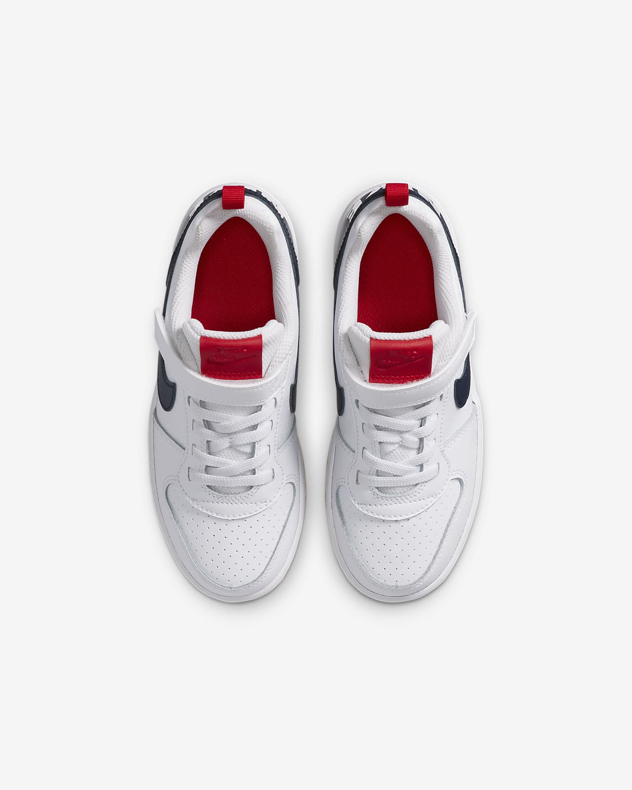 nike court borough low red