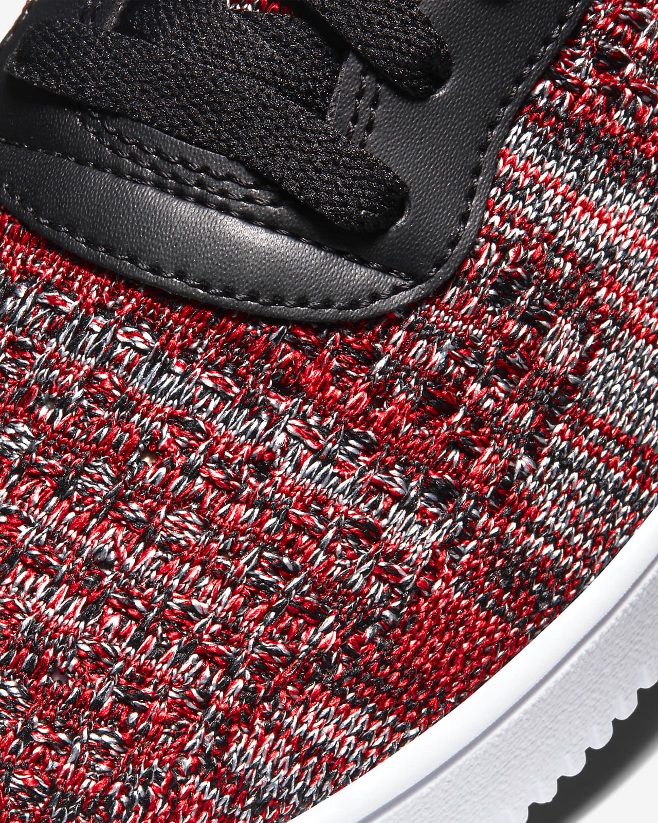 nike air force 1 flyknit red