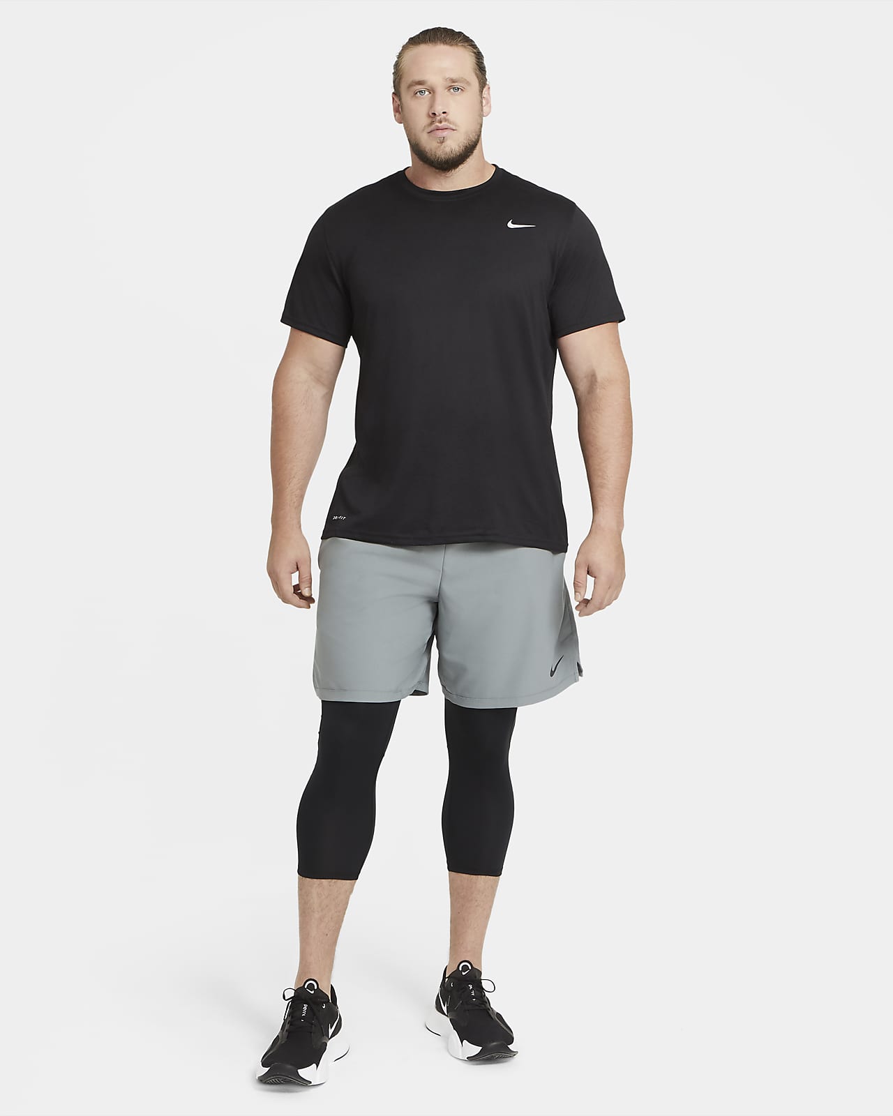 mens nike pro compression tights