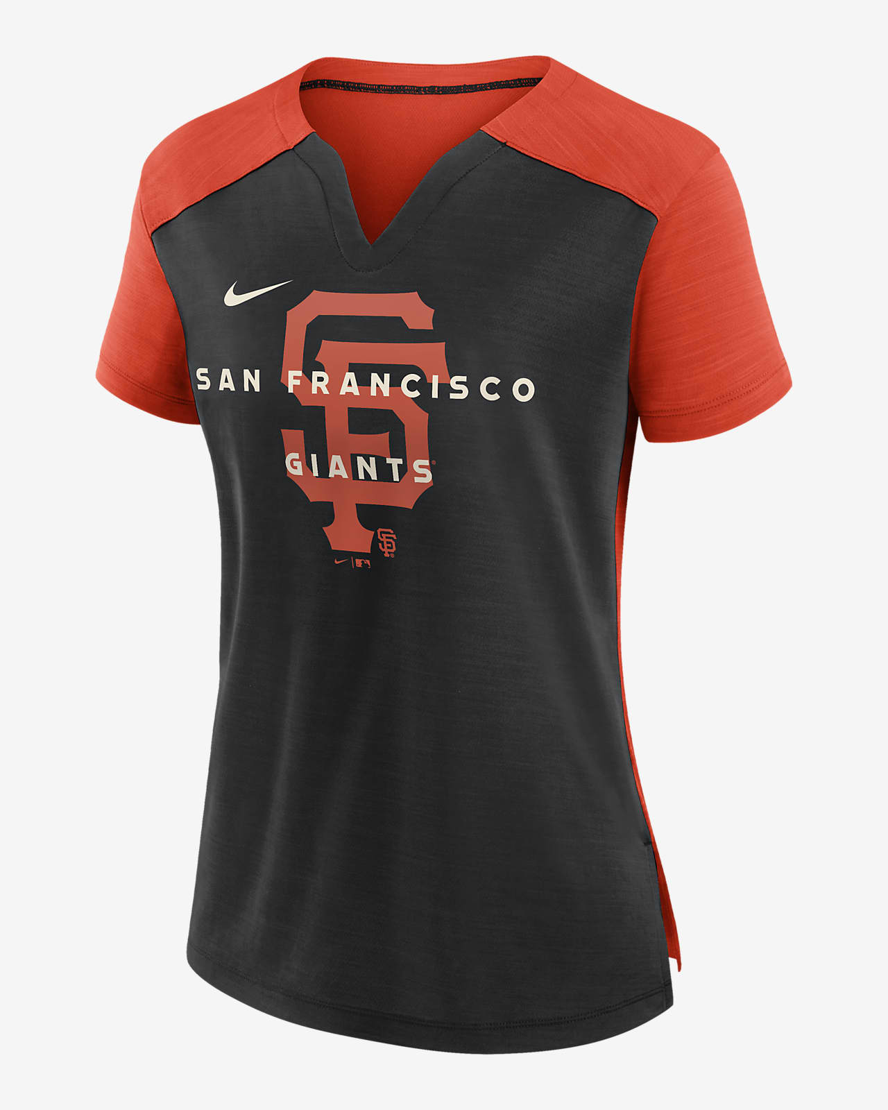 San Francisco Giants V-Neck Jersey - Gray