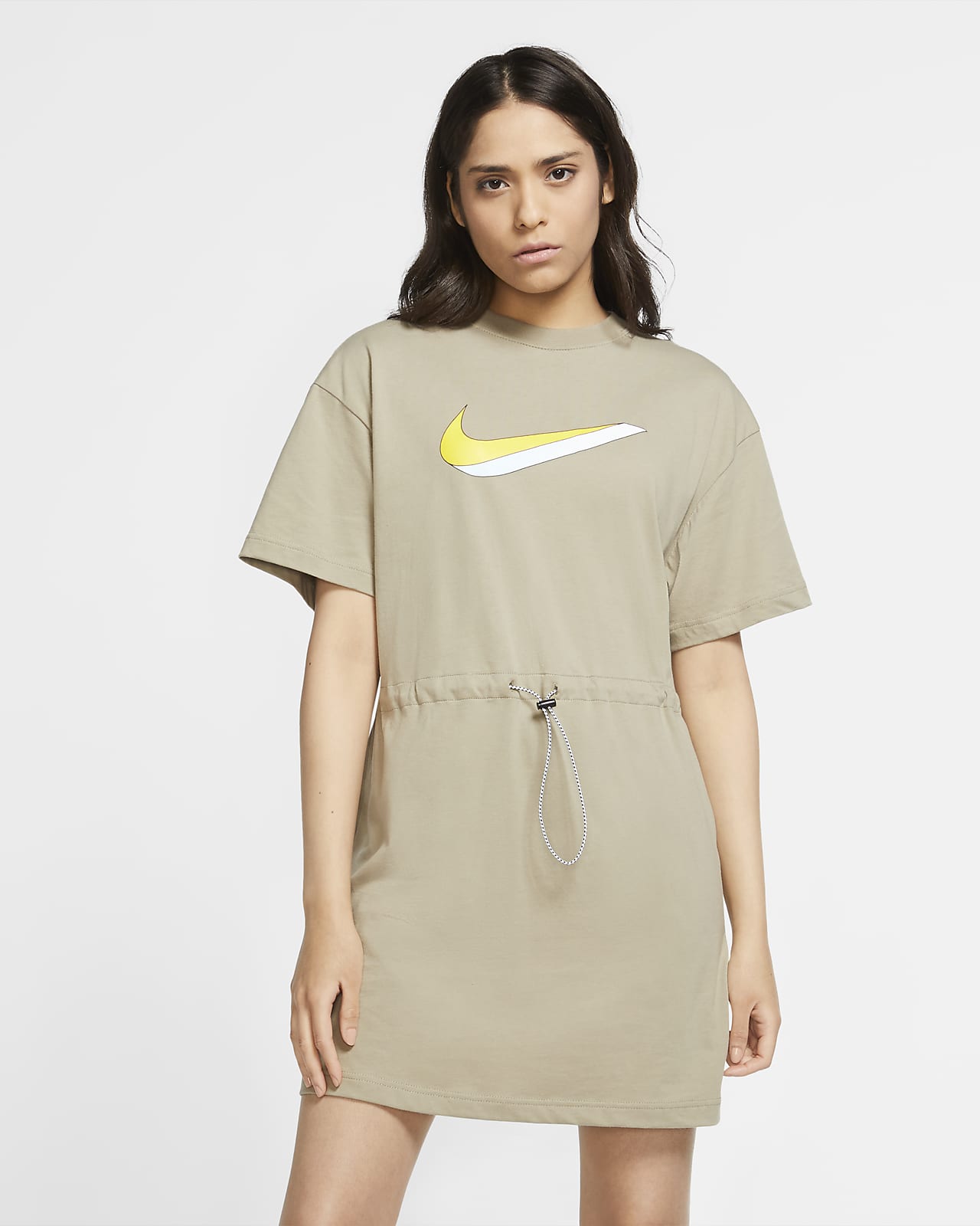 nike short sleeve sheath dress